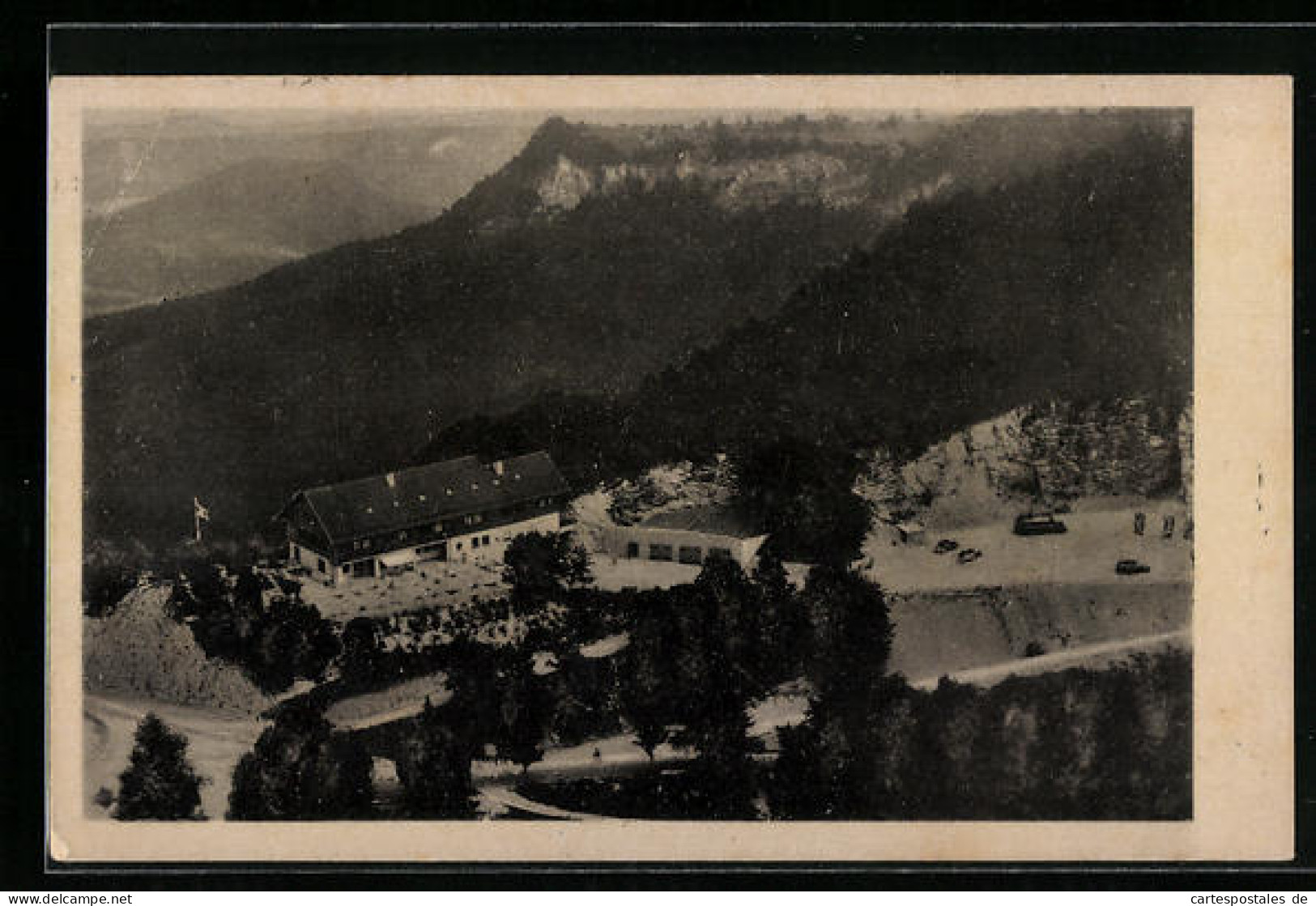 AK Balingen /Württ., Gaststätte U. Berghotel Lochenheim  - Balingen