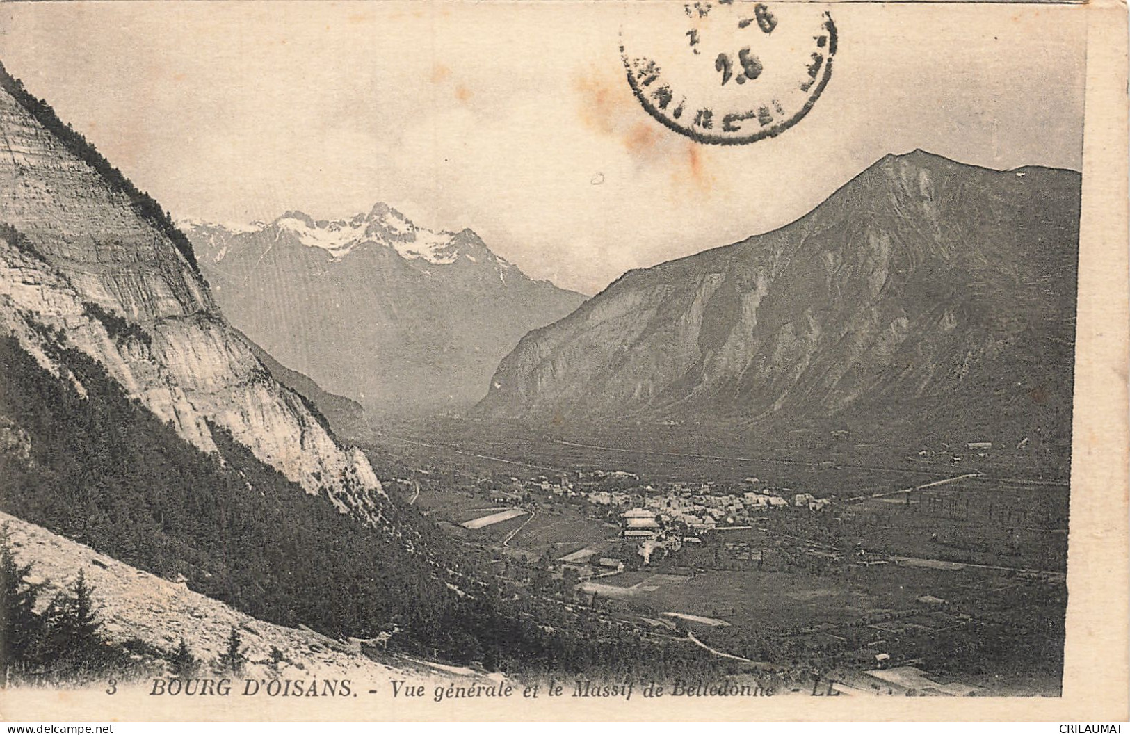 38-BOURG D OISANS ET LE MASSIF DE BELLEDONNE-N°T5310-E/0031 - Bourg-d'Oisans