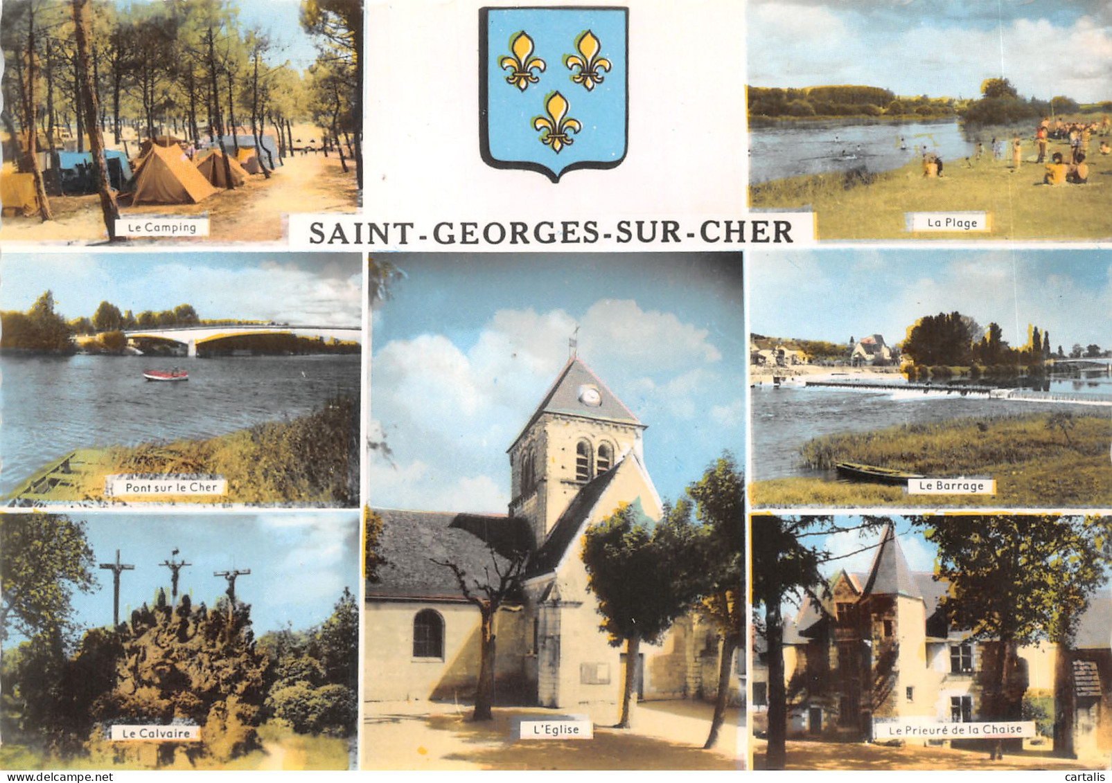 41-SAINT GEORGES SUR CHER-N 590-A/0391 - Other & Unclassified