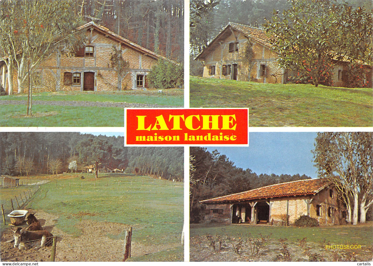 40-LATCHE-MAISON LANDAISE-N 590-A/0359 - Autres & Non Classés