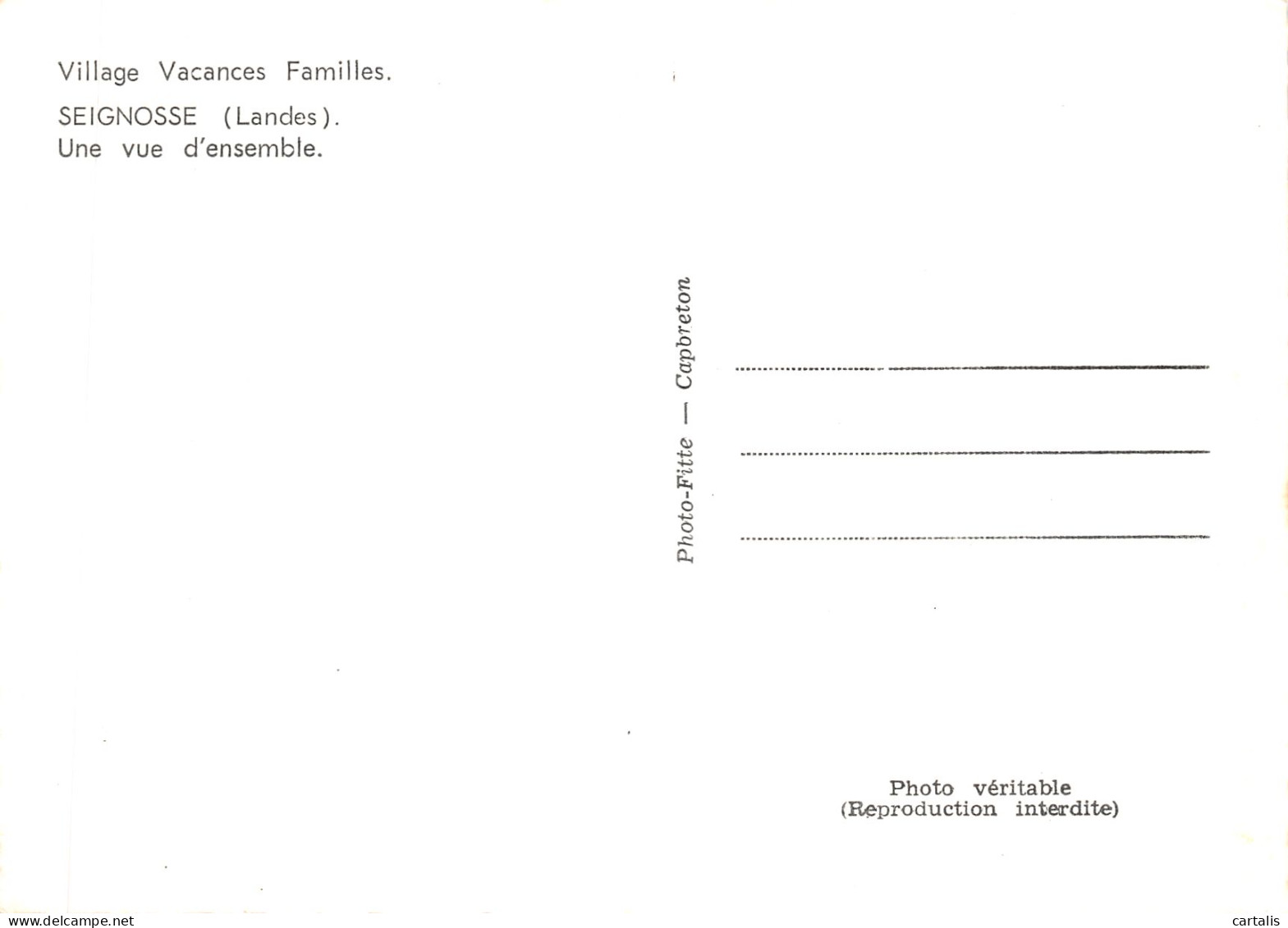 40-SEIGNOSSE LE PENON-N 590-A/0303 - Sonstige & Ohne Zuordnung