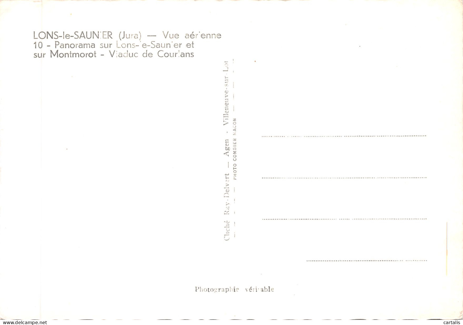 39-LONS LE SAUNIER-N 590-A/0061 - Lons Le Saunier