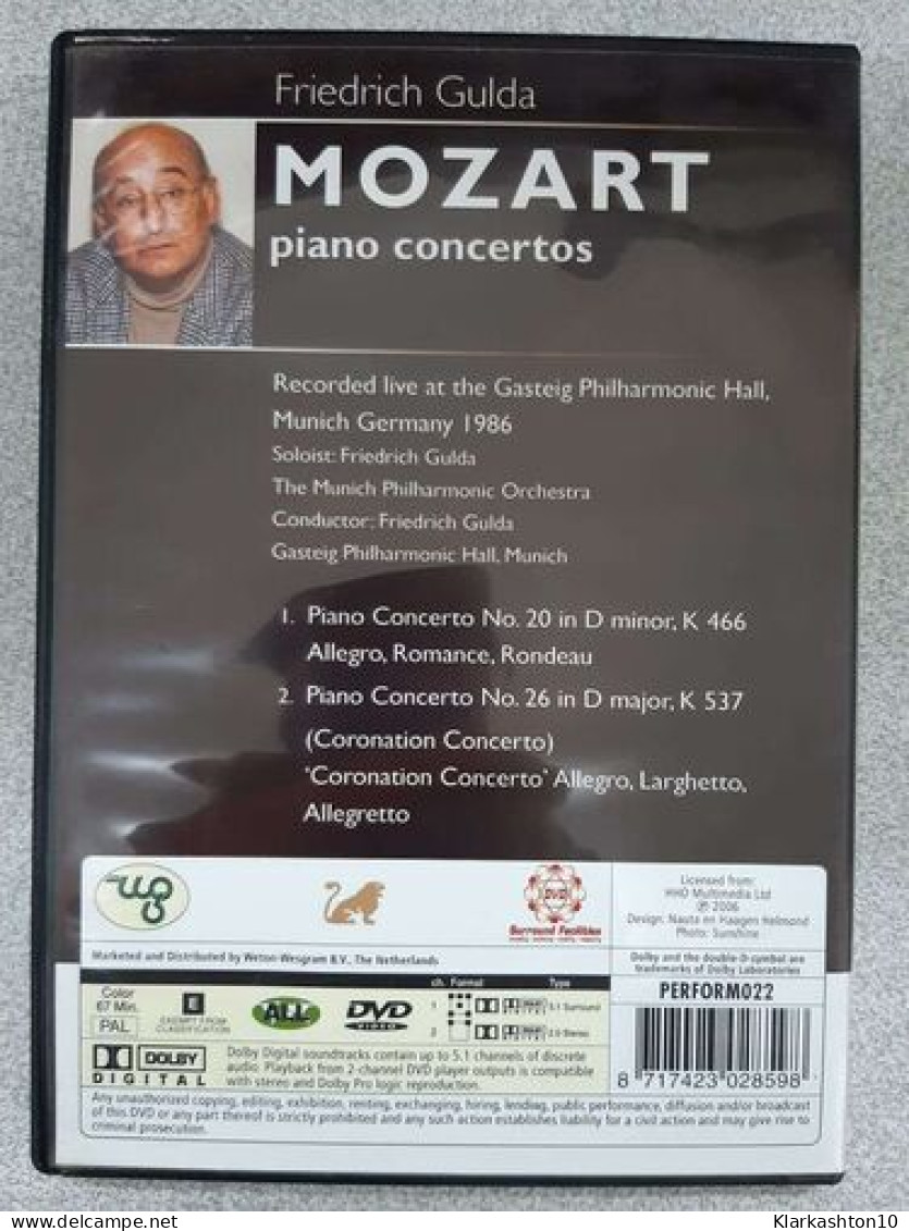 Mozart Piano Concertos - Other & Unclassified