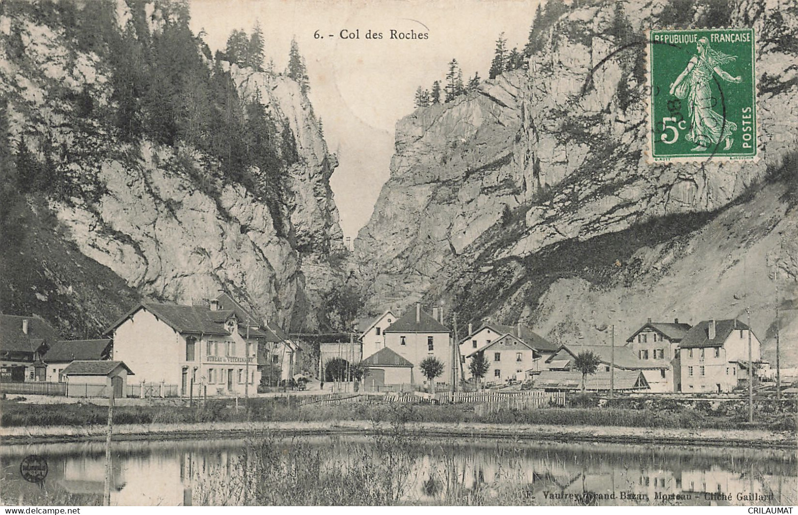 ET-SUISSE COL DES ROCHES-N°T5311-A/0225 - Other & Unclassified