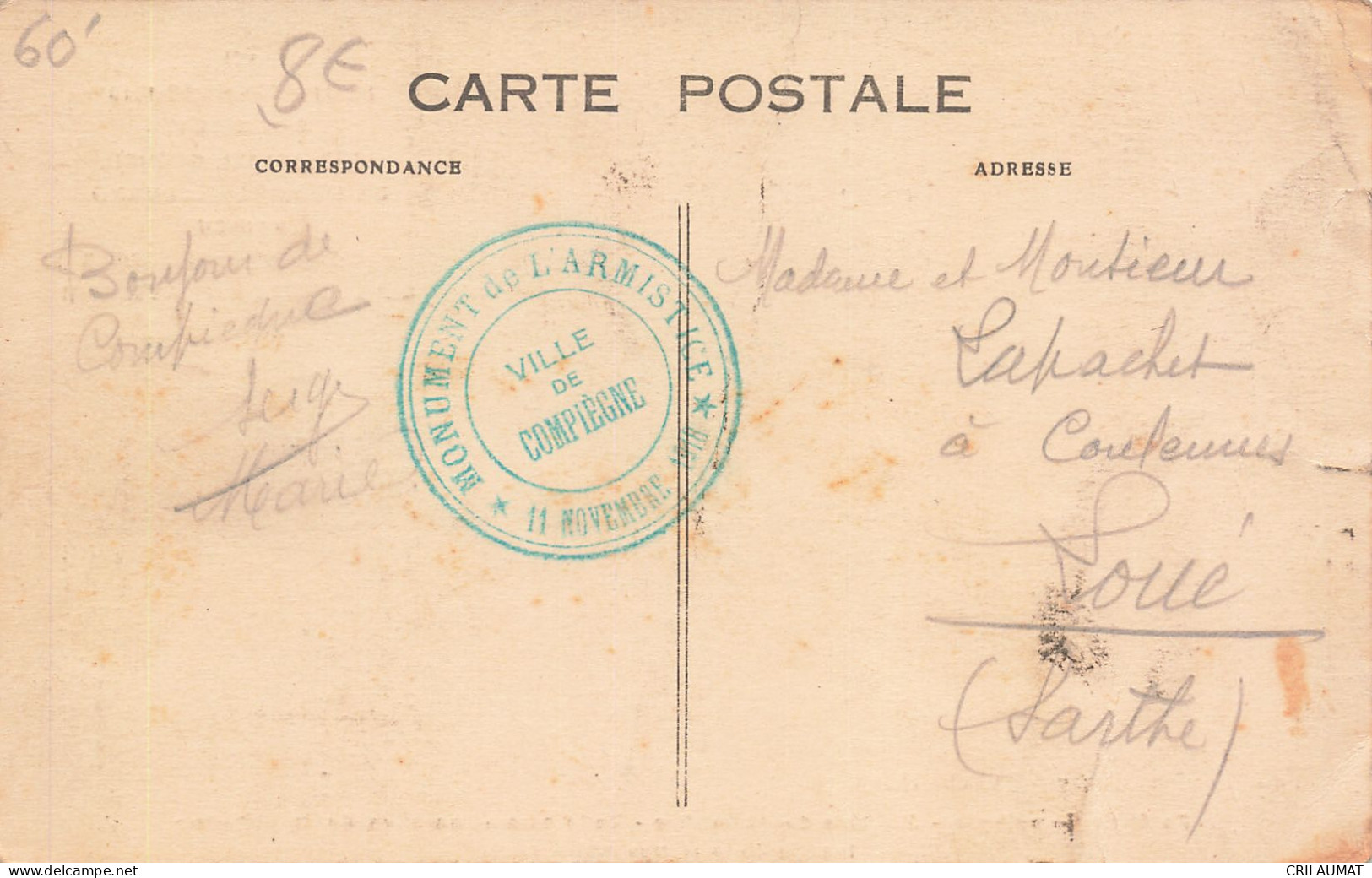 60-LA FORET DE COMPIEGNE CLAIRIERE DE L ARMISTICE-N°T5310-G/0355 - Other & Unclassified