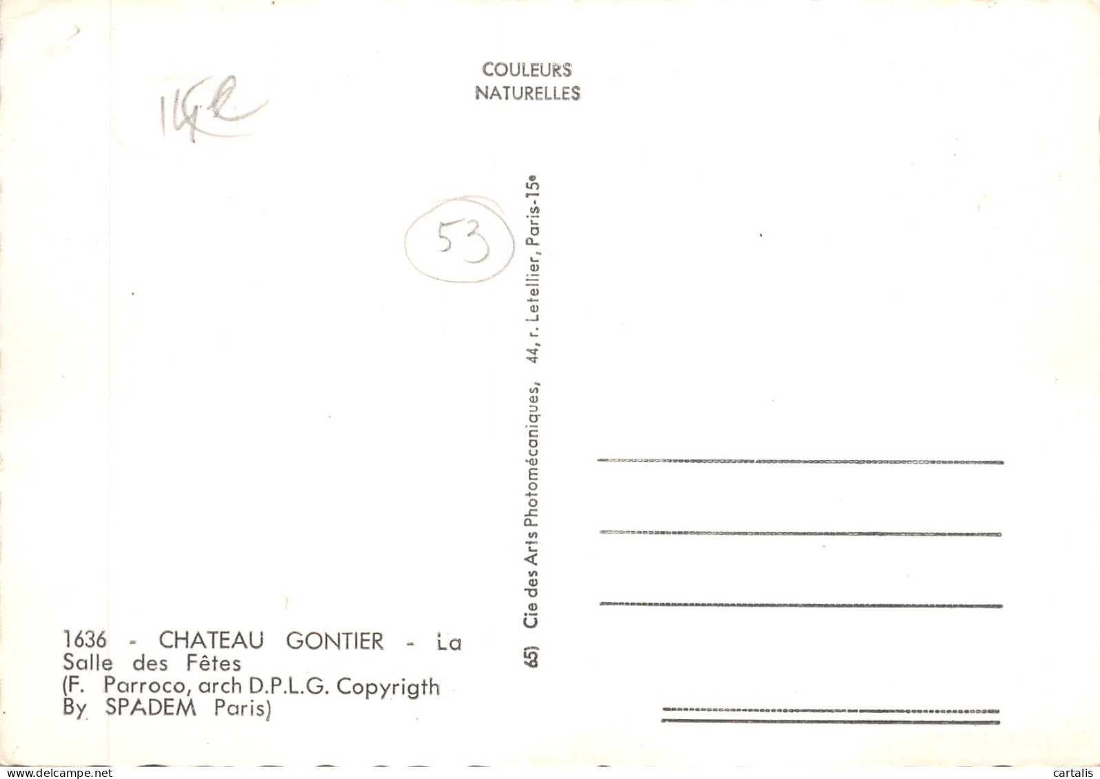 53-CHÂTEAU GONTIER-N 591-A/0303 - Chateau Gontier
