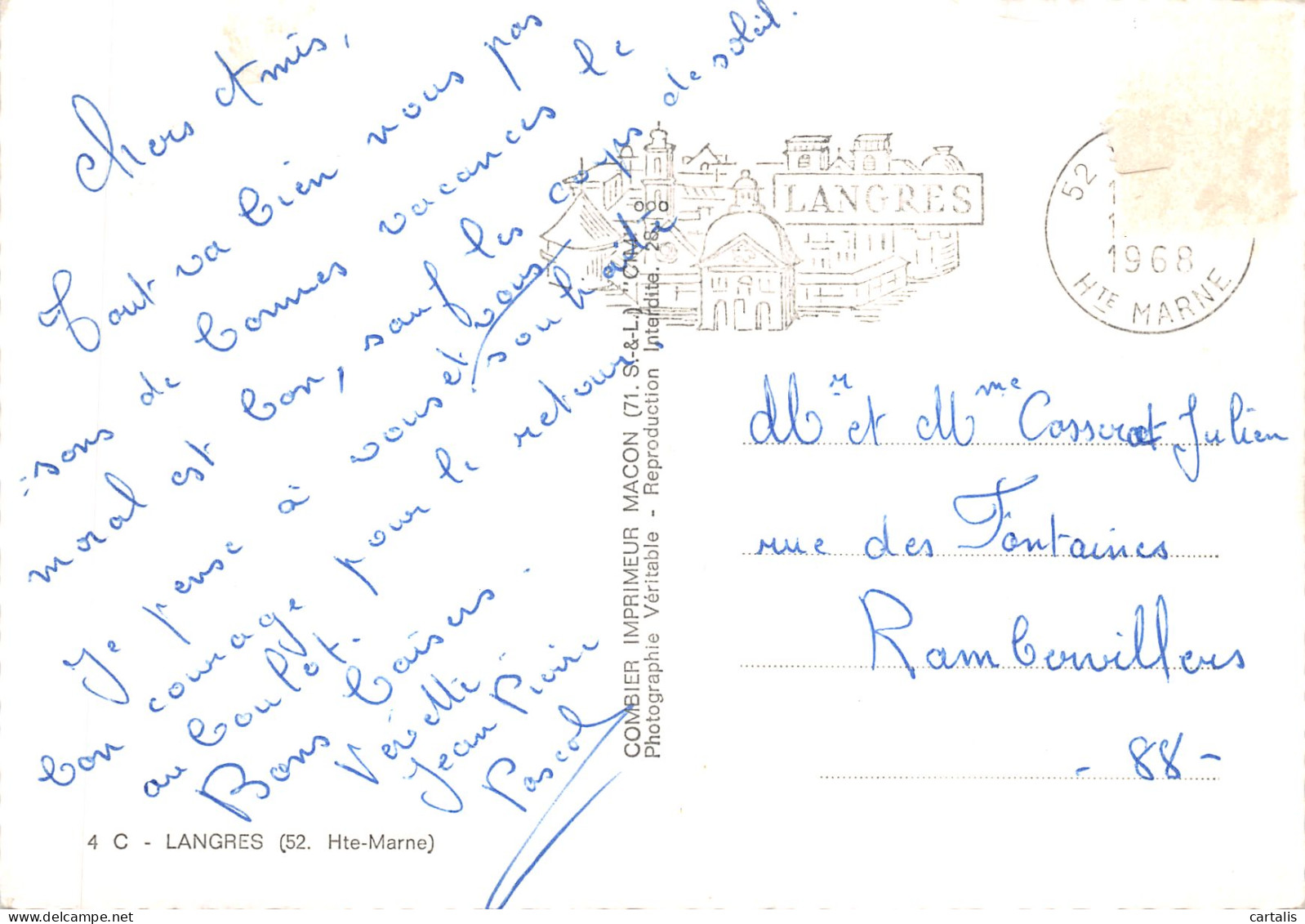 52-LANGRES-N 591-A/0283 - Langres