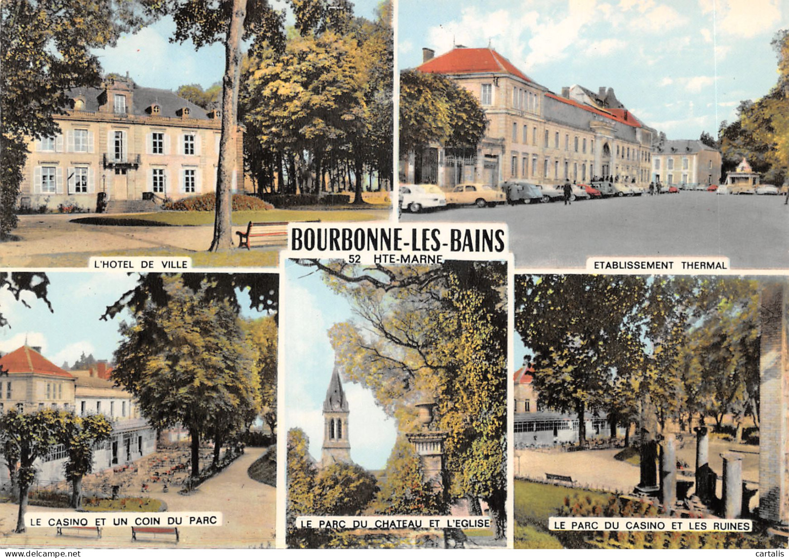 52-BOURBONNE LES BAINS-N 591-A/0277 - Bourbonne Les Bains