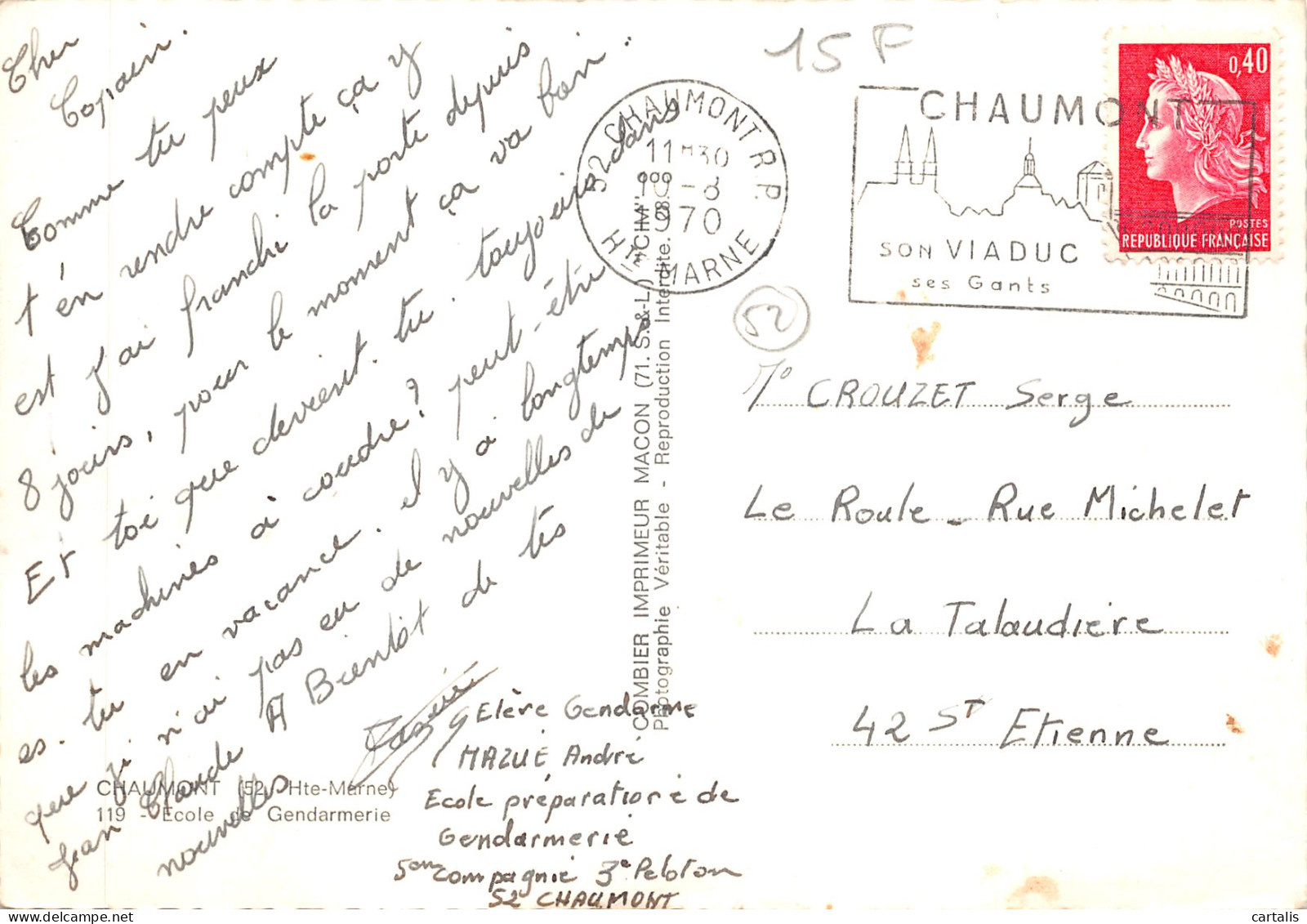52-CHAUMONT-N 591-A/0233 - Chaumont