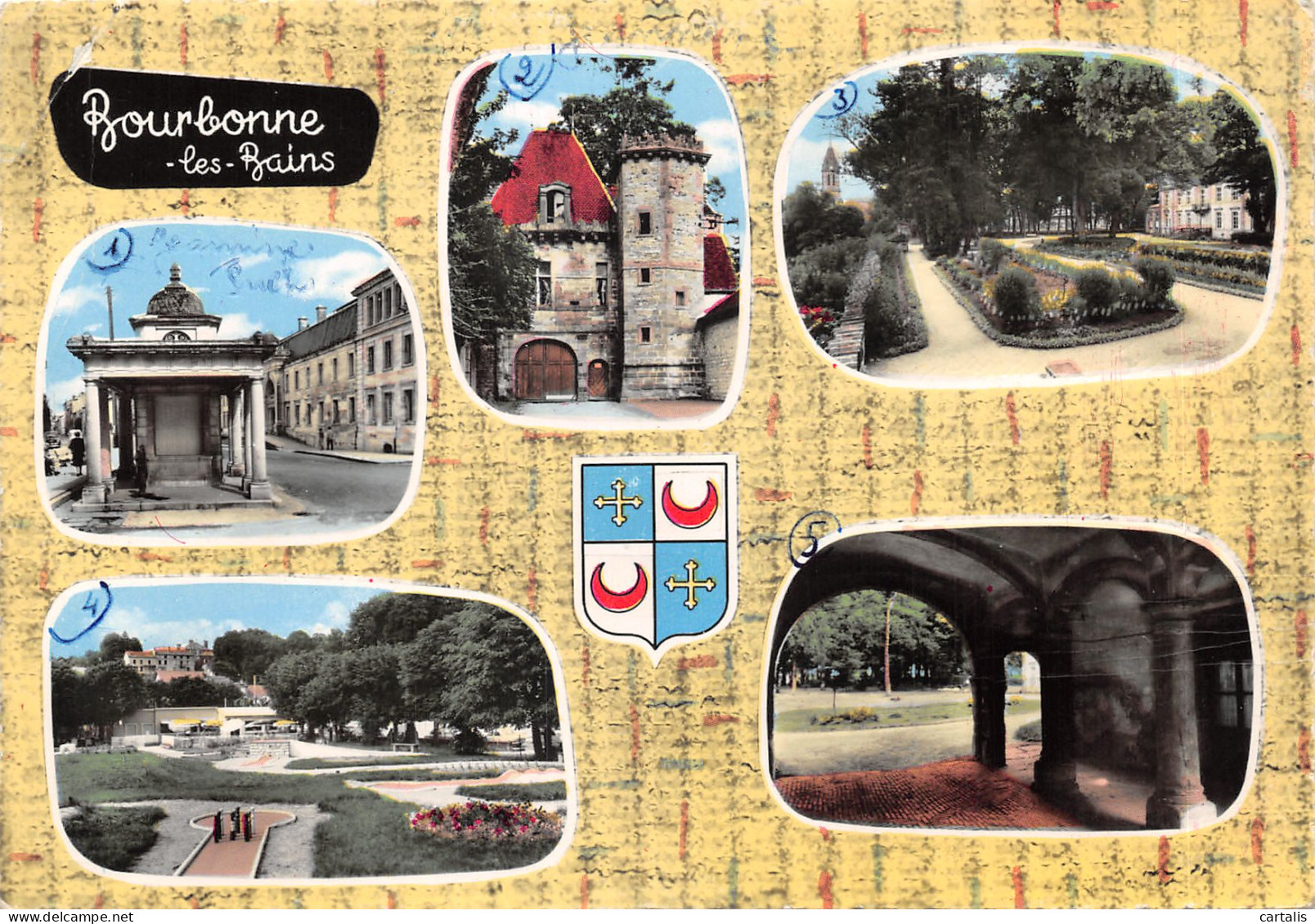 52-BOURBONNE LES BAINS-N 591-A/0189 - Bourbonne Les Bains