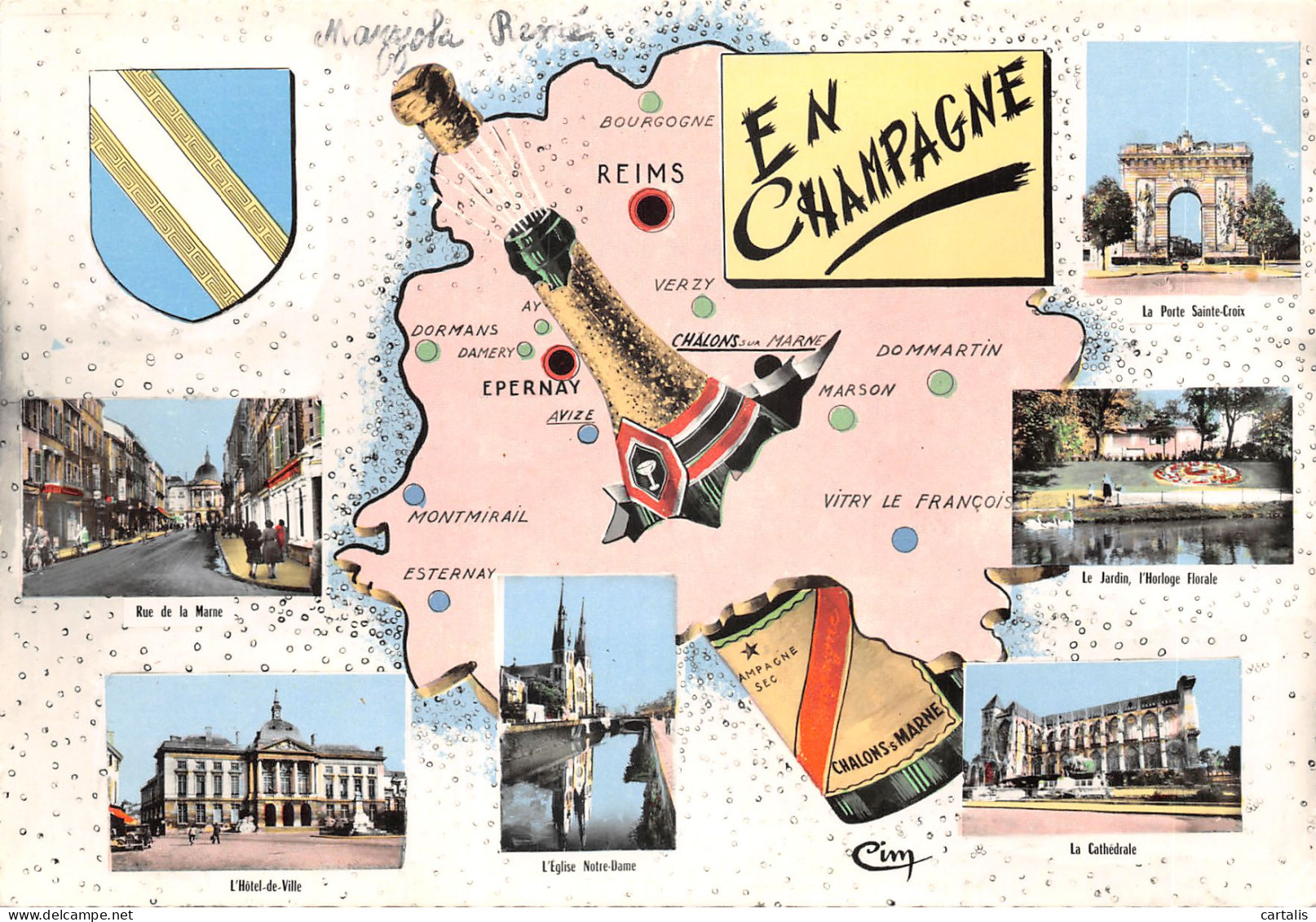 51-PANORAMA DE LA CHAMPAGNE-N 591-A/0133 - Other & Unclassified