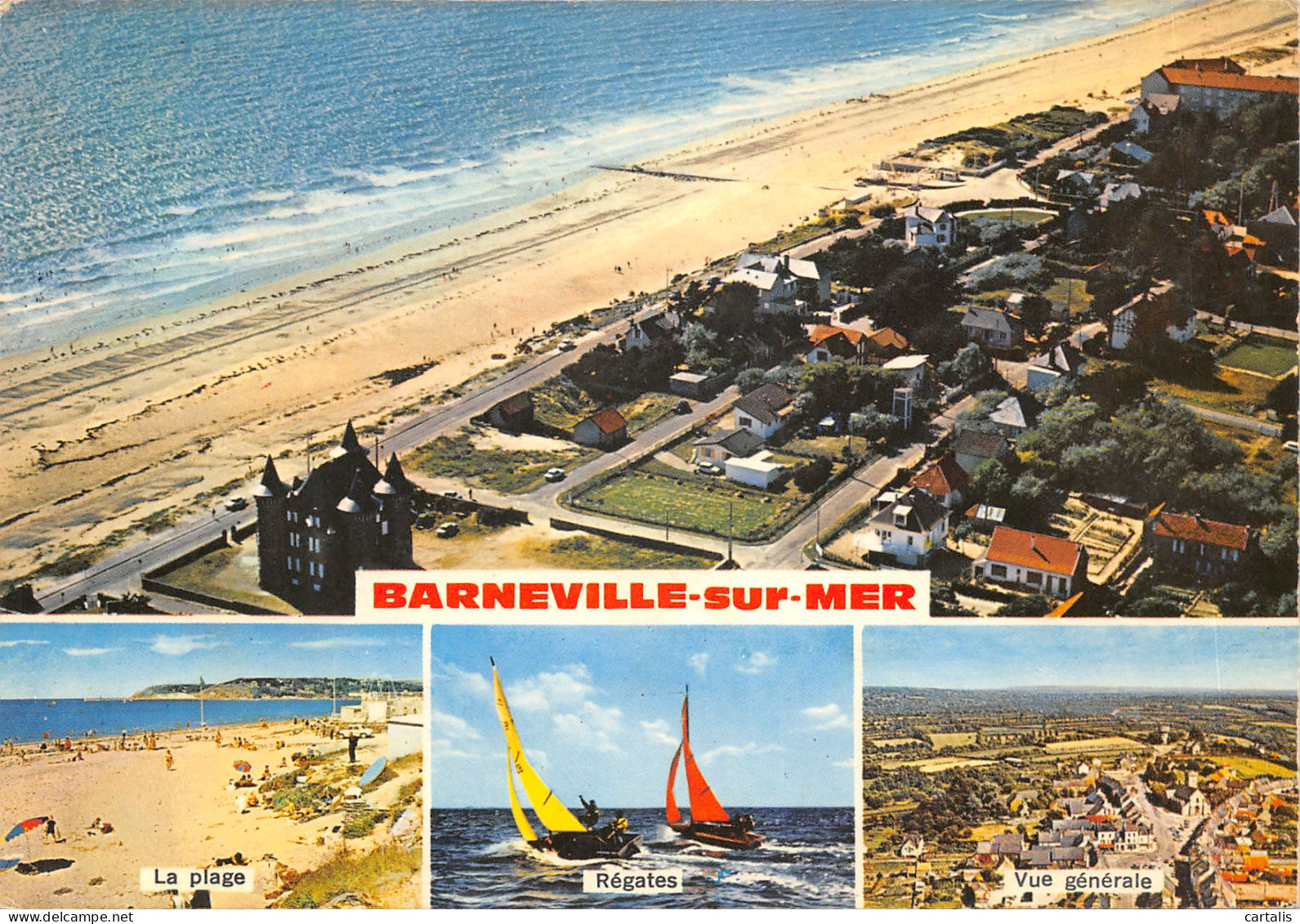 50-BARNEVILLE SUR MER-N 590-D/0375 - Barneville