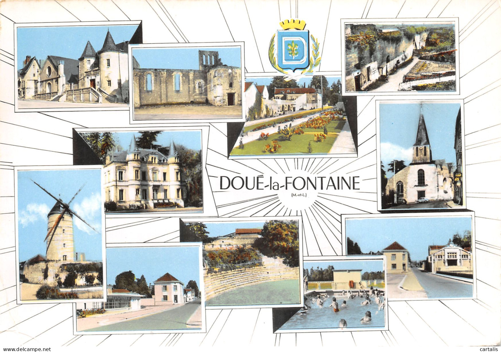 49-DOUE LA FONTAINE-N 590-D/0331 - Doue La Fontaine