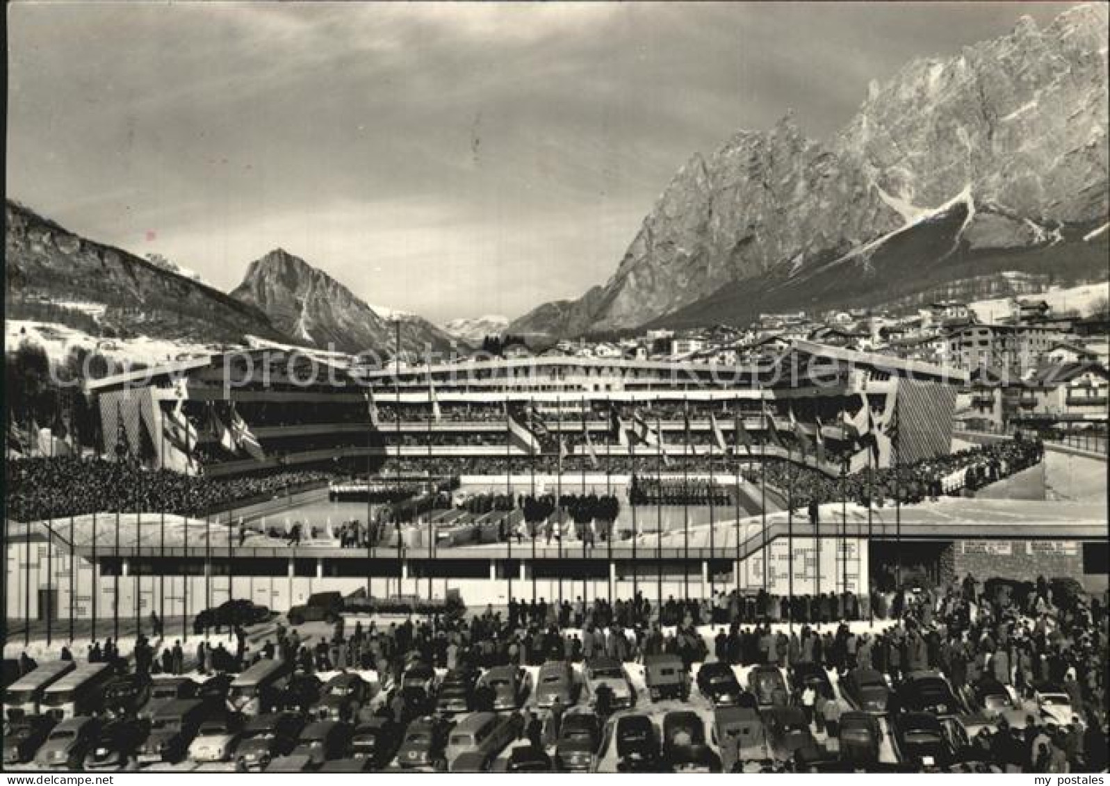 72518284 Cortina D Ampezzo Stadio Olimpico Del Ghiaccio Olympia Eisstadion Corti - Other & Unclassified