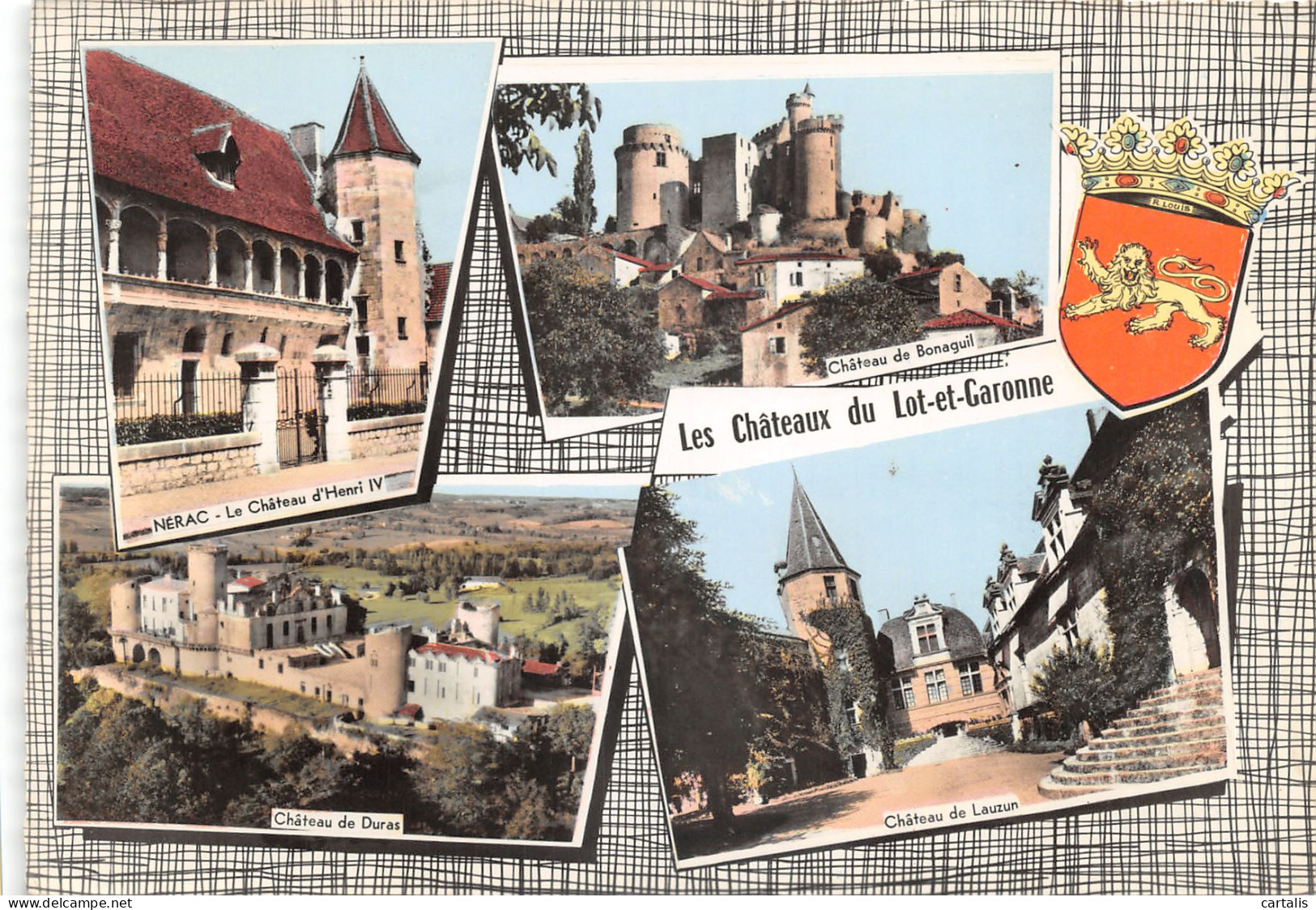 47-PANORAMA DES CHATEAUX DU LOT ET GARONNE-N 590-D/0147 - Autres & Non Classés