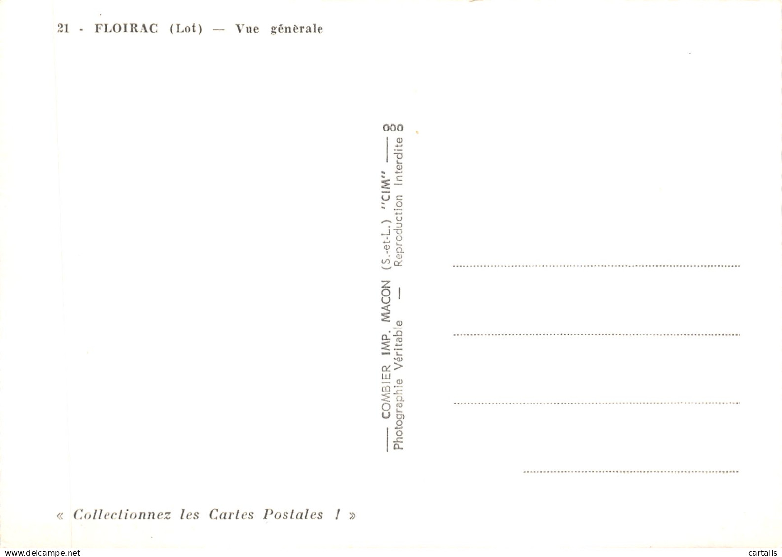 46-FLOIRAC-N 590-D/0053 - Otros & Sin Clasificación