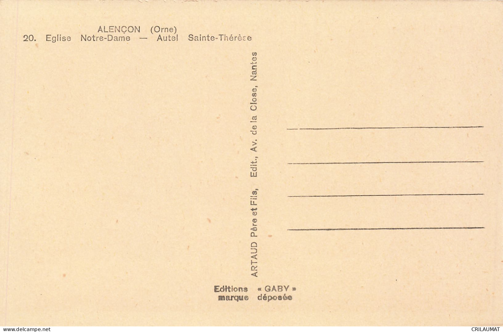 61-ALENCON-N°T5311-D/0057 - Alencon