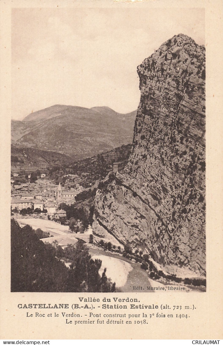 04-CASTELLANE-N°T5311-C/0181 - Castellane