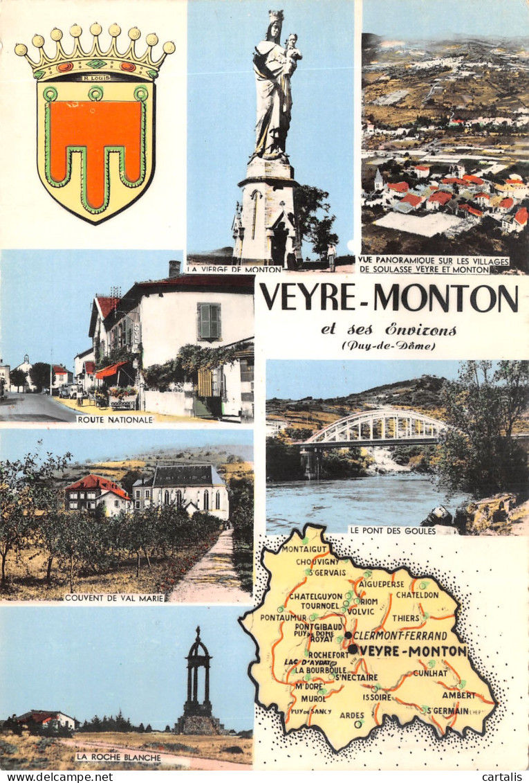 63-VEYRE MONTON-N 591-D/0057 - Veyre Monton