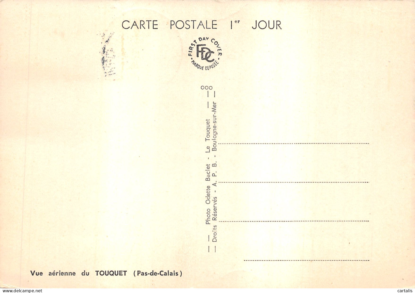 62-LE TOUQUET PARIS PLAGE-N 591-D/0037 - Le Touquet