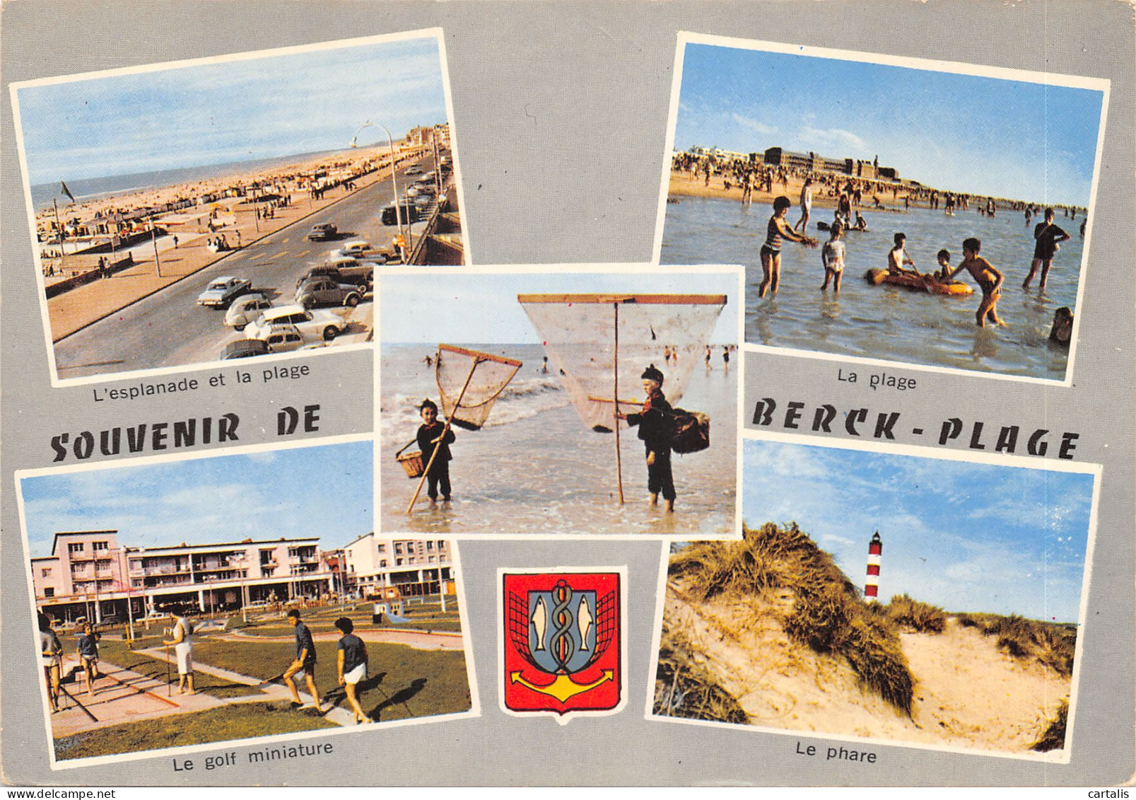 62-BERCK PLAGE-N 591-C/0381 - Berck