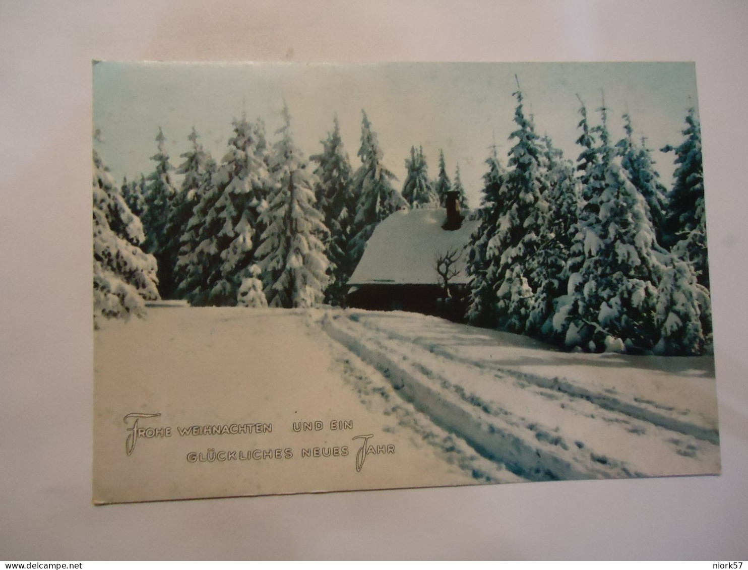 GERMANY   POSTCARDS  SNOW FOREST - Autres & Non Classés