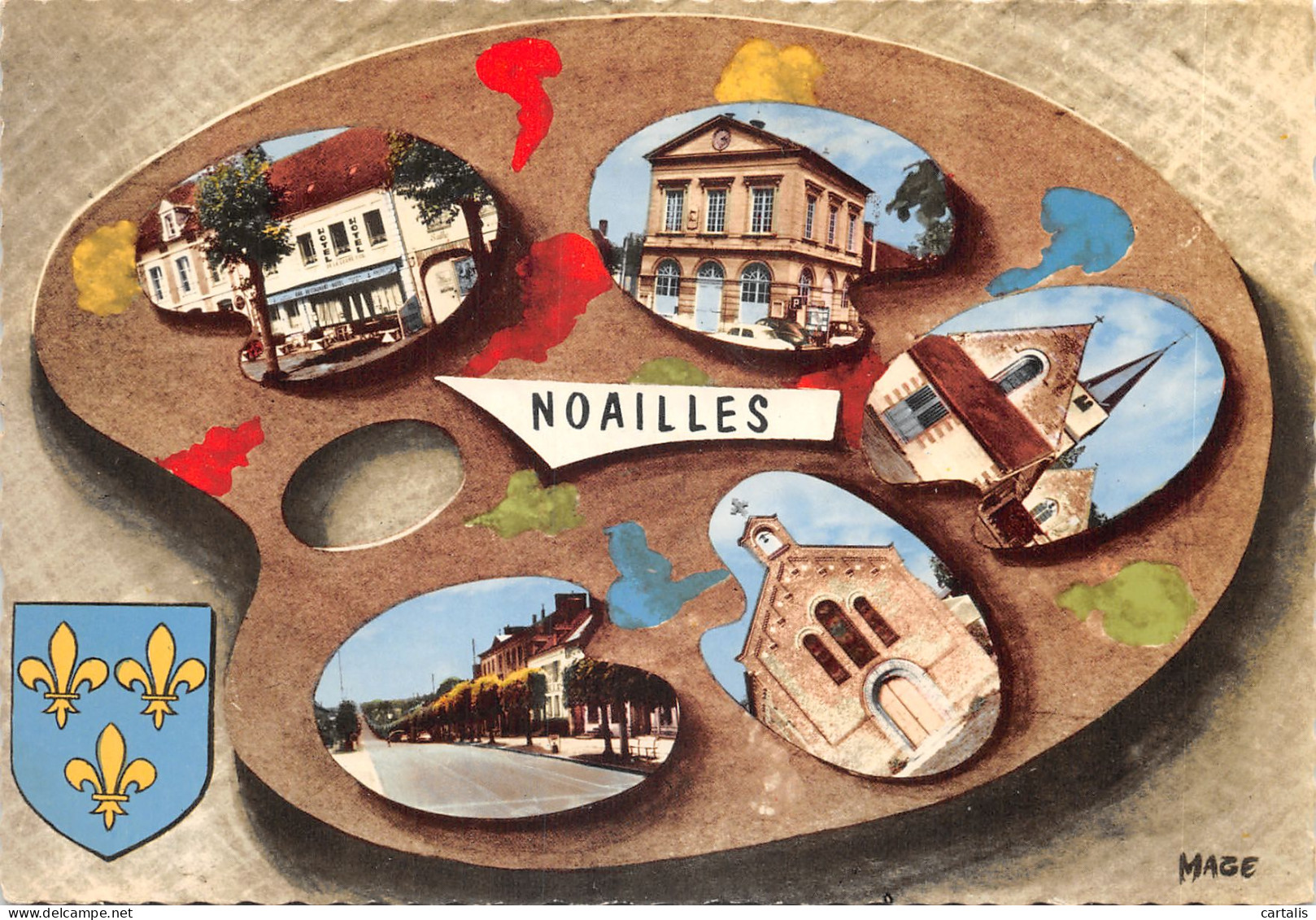 60-NOAILLES-N 591-C/0221 - Noailles