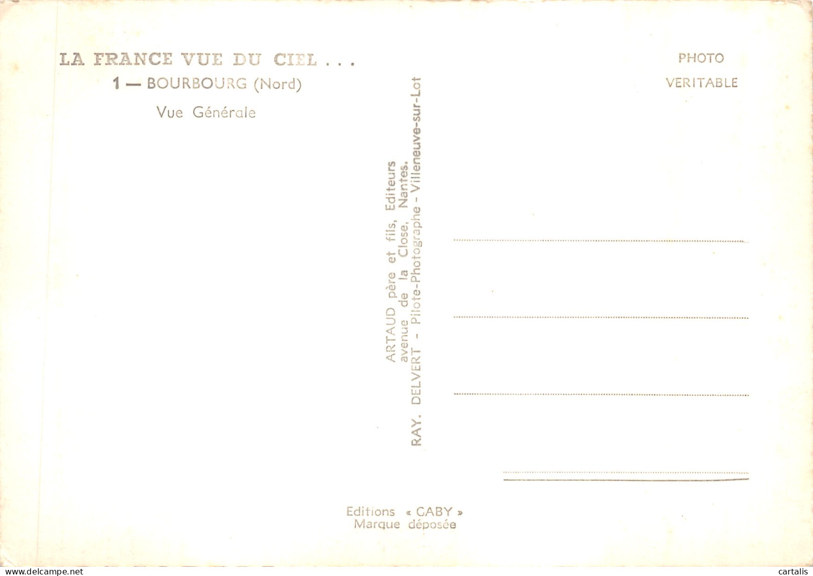 59-BOURBOURG-N 591-C/0137 - Other & Unclassified