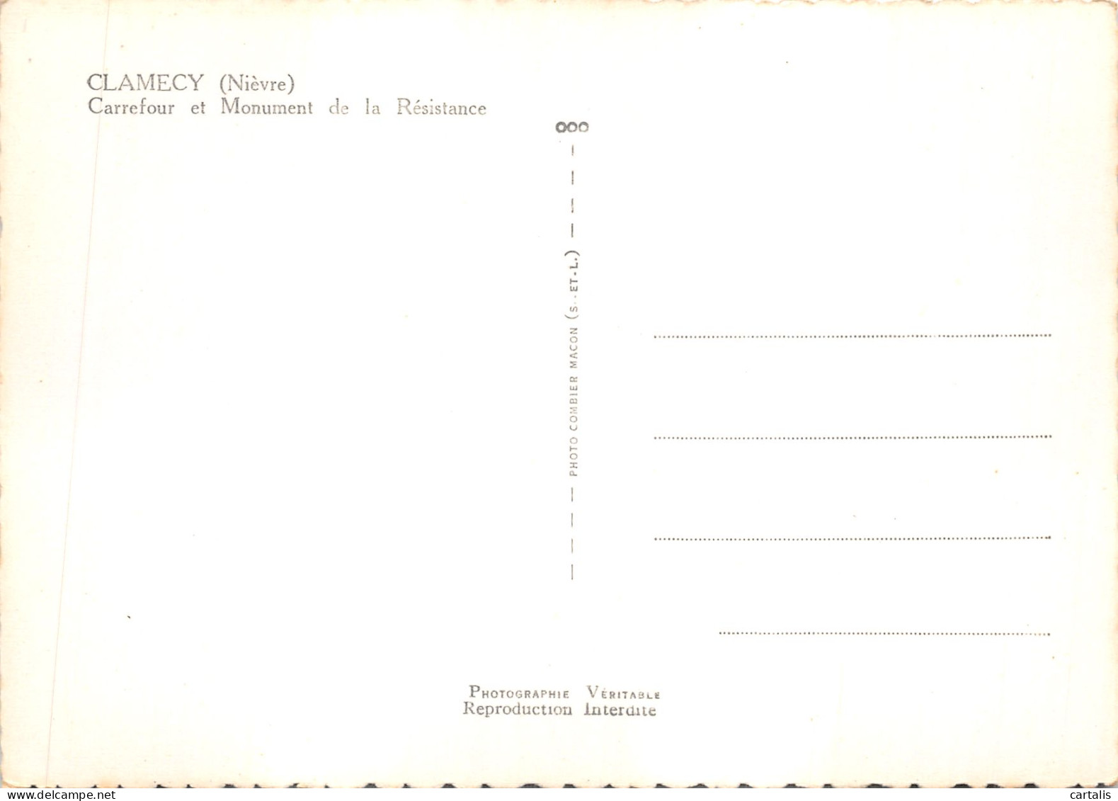 58-CLAMECY-N 591-C/0003 - Clamecy