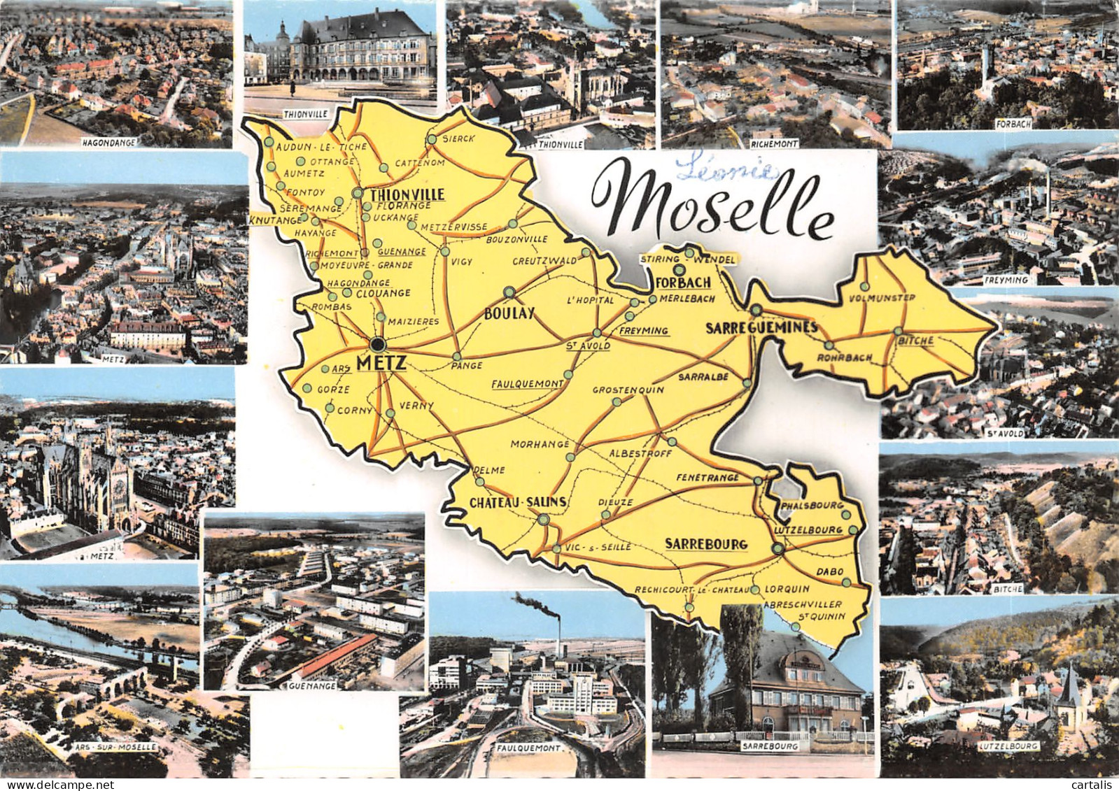 57-PANORAMA DE LA MOSELLE-N 591-B/0341 - Other & Unclassified