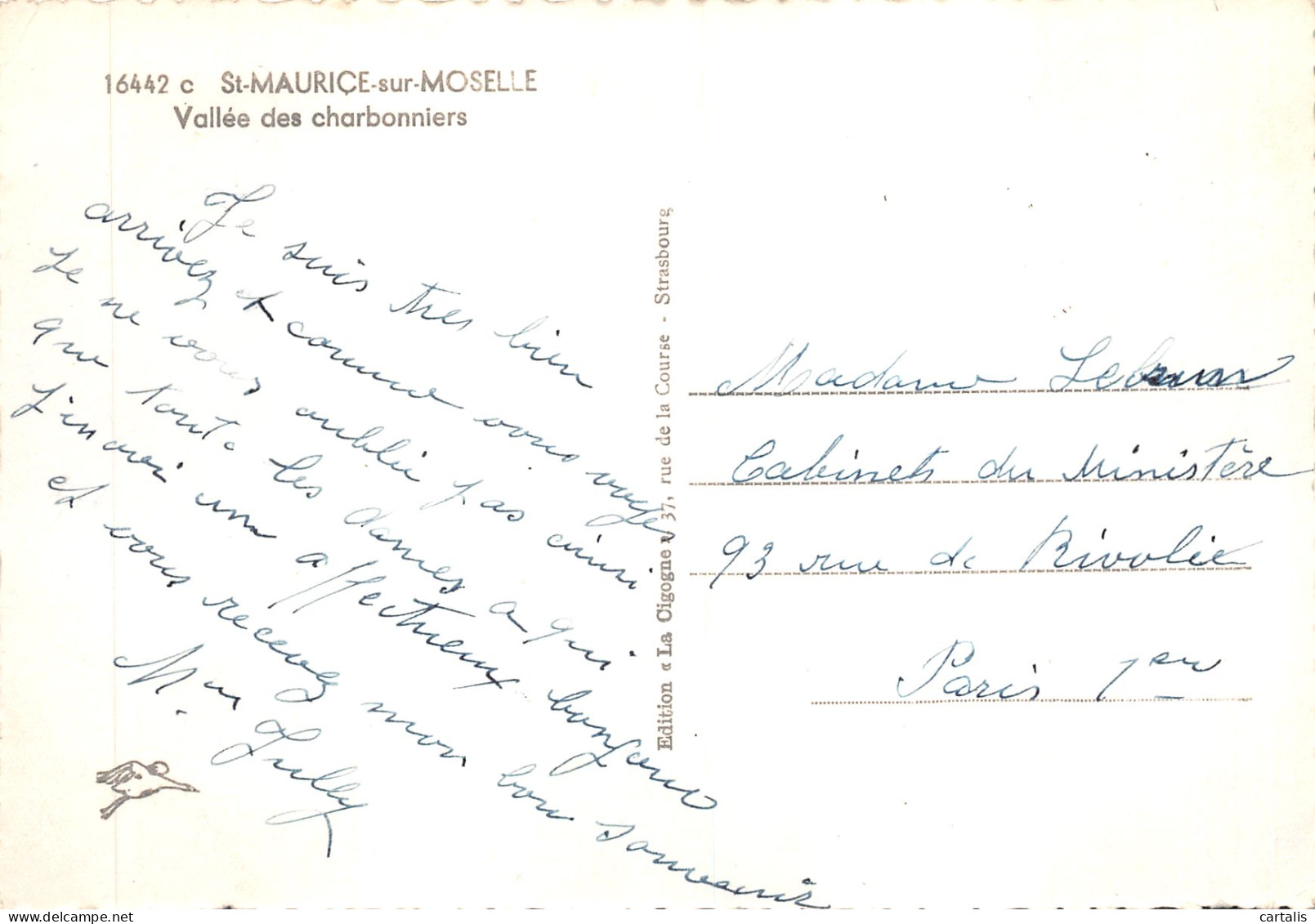 57-SAINT MAURICE SUR MOSELLE-N 591-B/0313 - Other & Unclassified