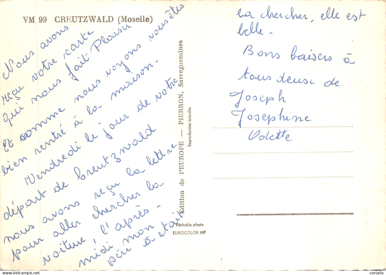 57-CREUTZWALD-N 591-B/0301 - Creutzwald