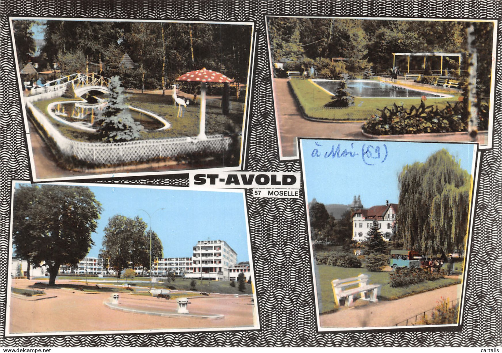 57-SAINT AVOLD-N 591-B/0277 - Saint-Avold