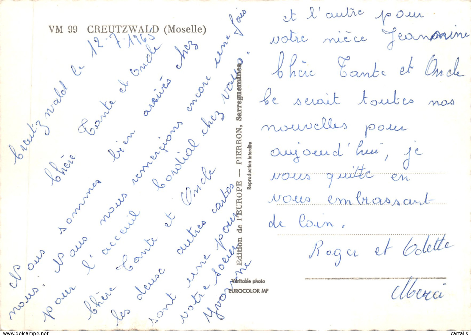 57-CREUTZWALD-N 591-B/0271 - Creutzwald