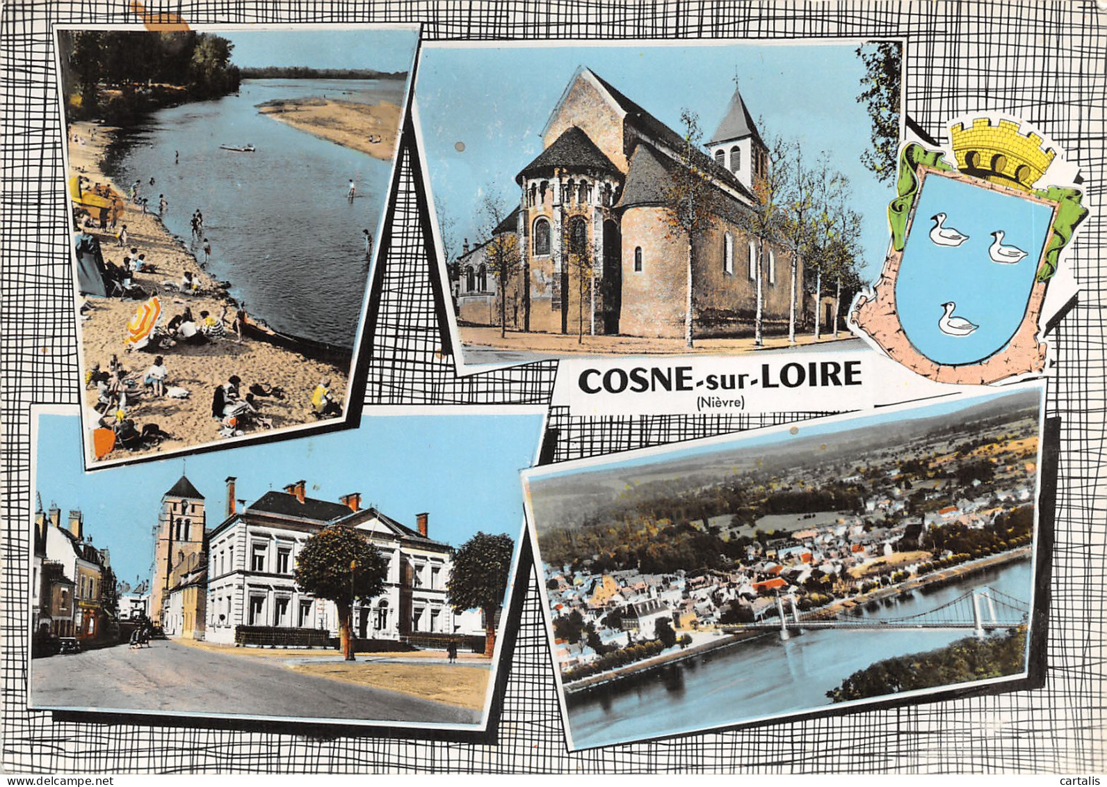 58-COSNE SUR LOIRE-N 591-B/0261 - Cosne Cours Sur Loire