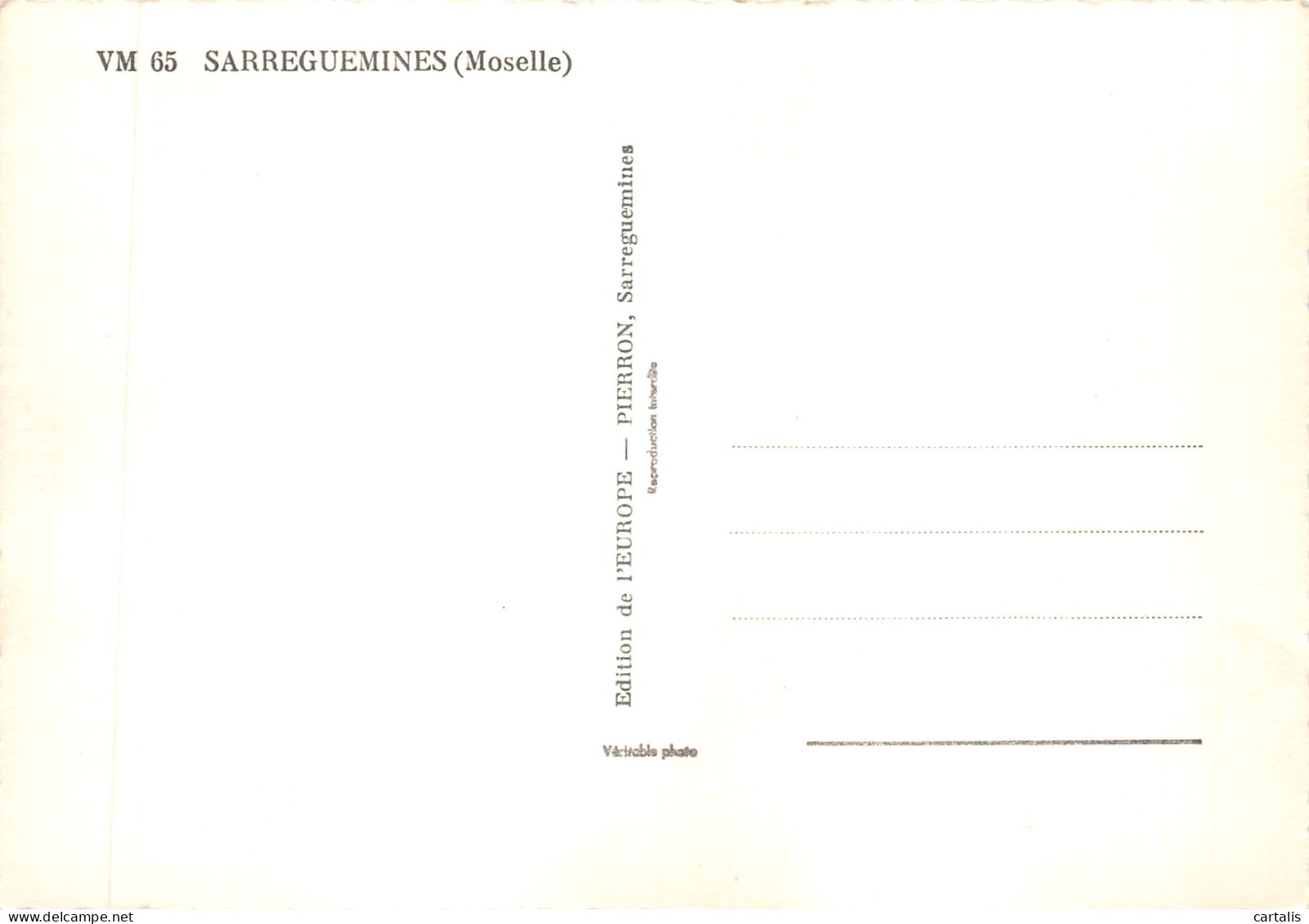 57-SARREGUEMINES-N 591-B/0215 - Sarreguemines