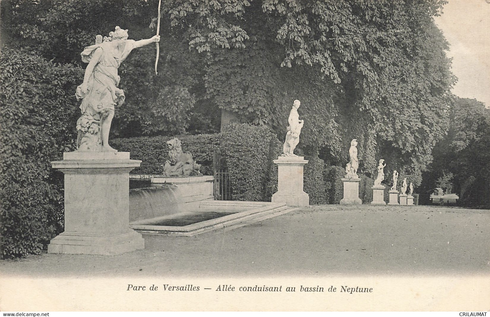 78-VERSAILLES LE PARC-N°T5311-F/0187 - Versailles (Château)