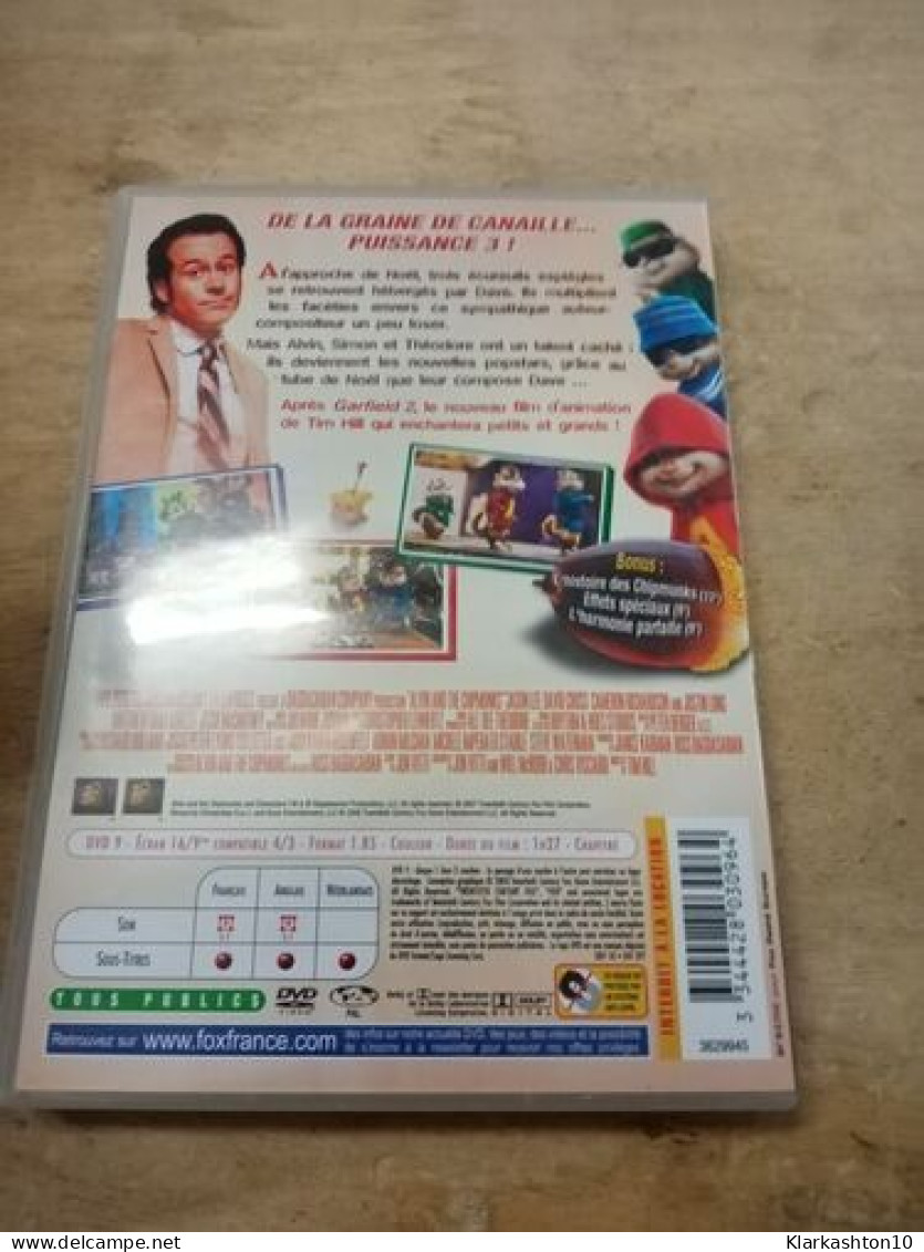 DVD Film - Alvin Et Les Chimpmunks - Other & Unclassified