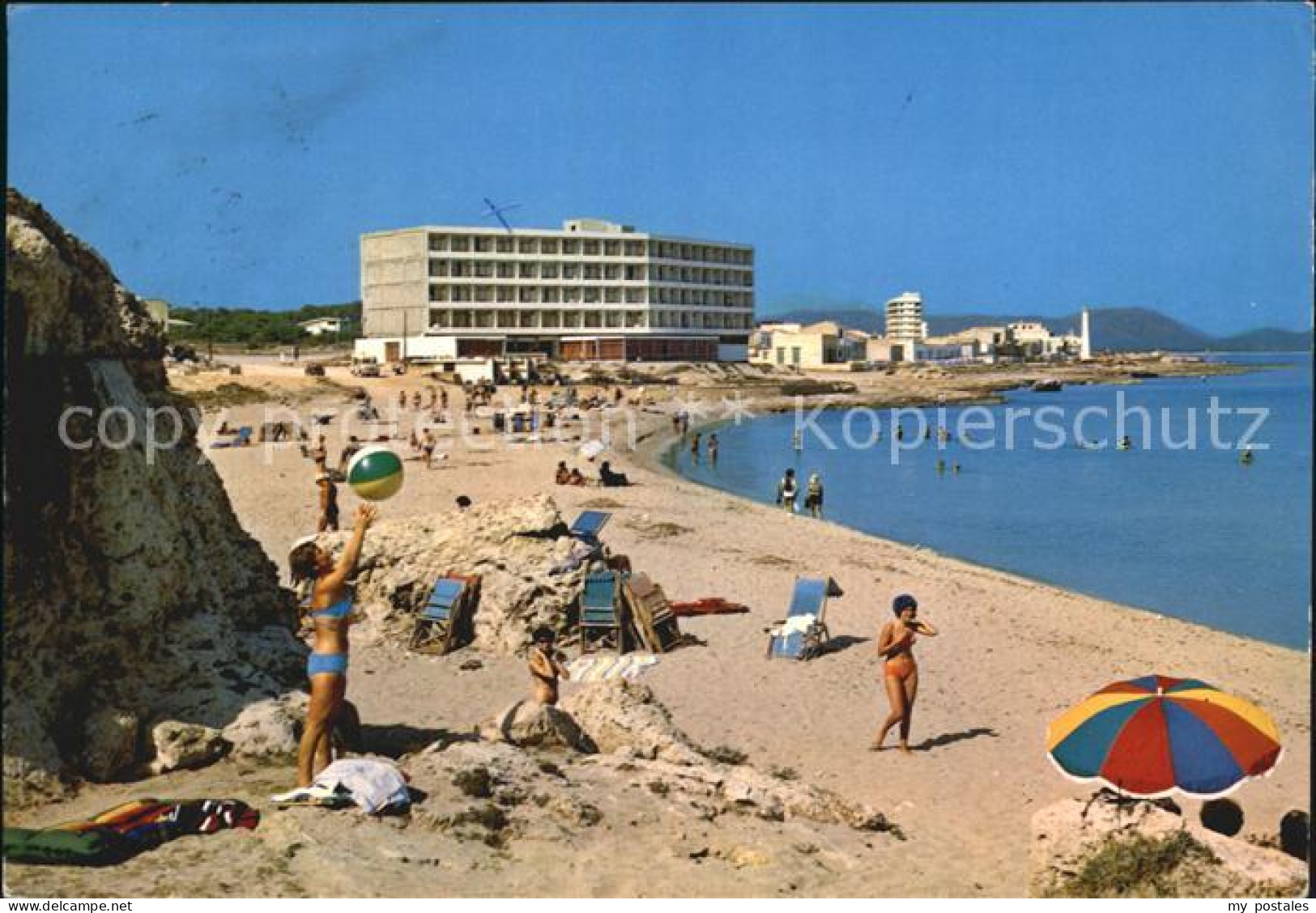 72518066 Can Picafort Mallorca Detalle De La Playa Spanien - Autres & Non Classés