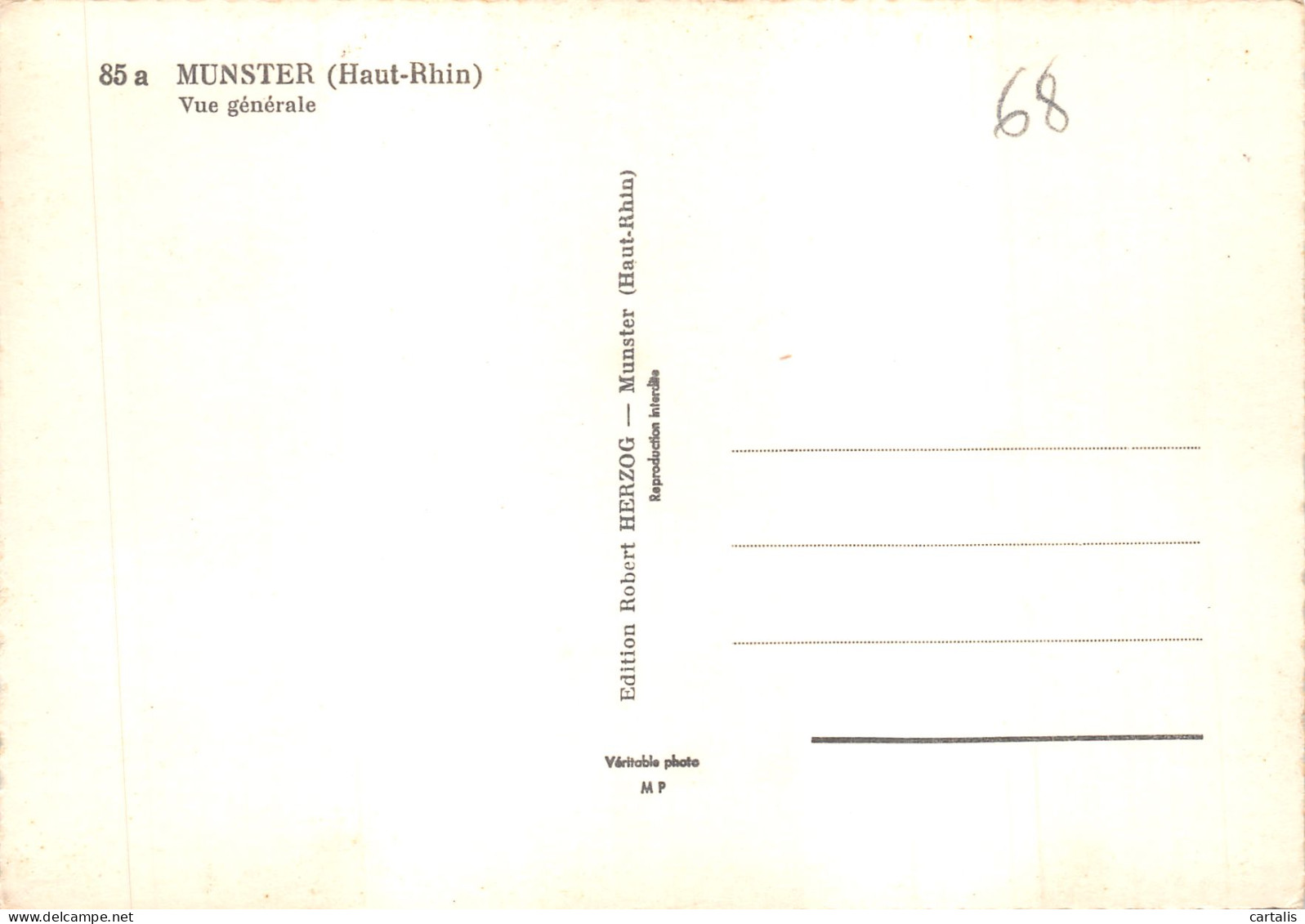 68-MUNSTER-N 592-C/0025 - Munster