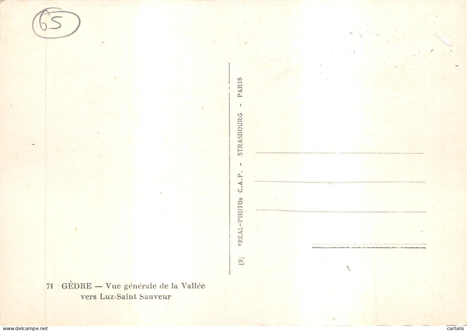 65-GEDRE-N 592-A/0265 - Altri & Non Classificati