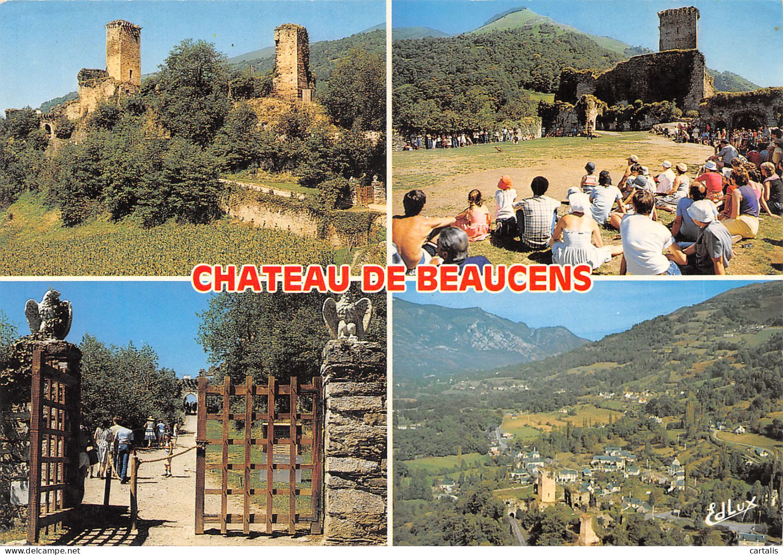 65-BEAUCENS-DONJON DES AIGLES-N 592-A/0261 - Altri & Non Classificati