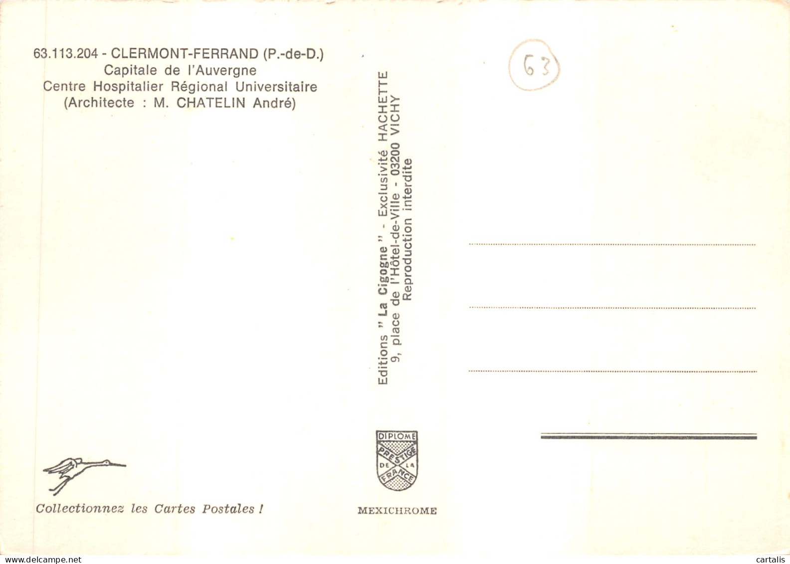63-CLERMONT FERRAND-N 591-D/0385 - Clermont Ferrand