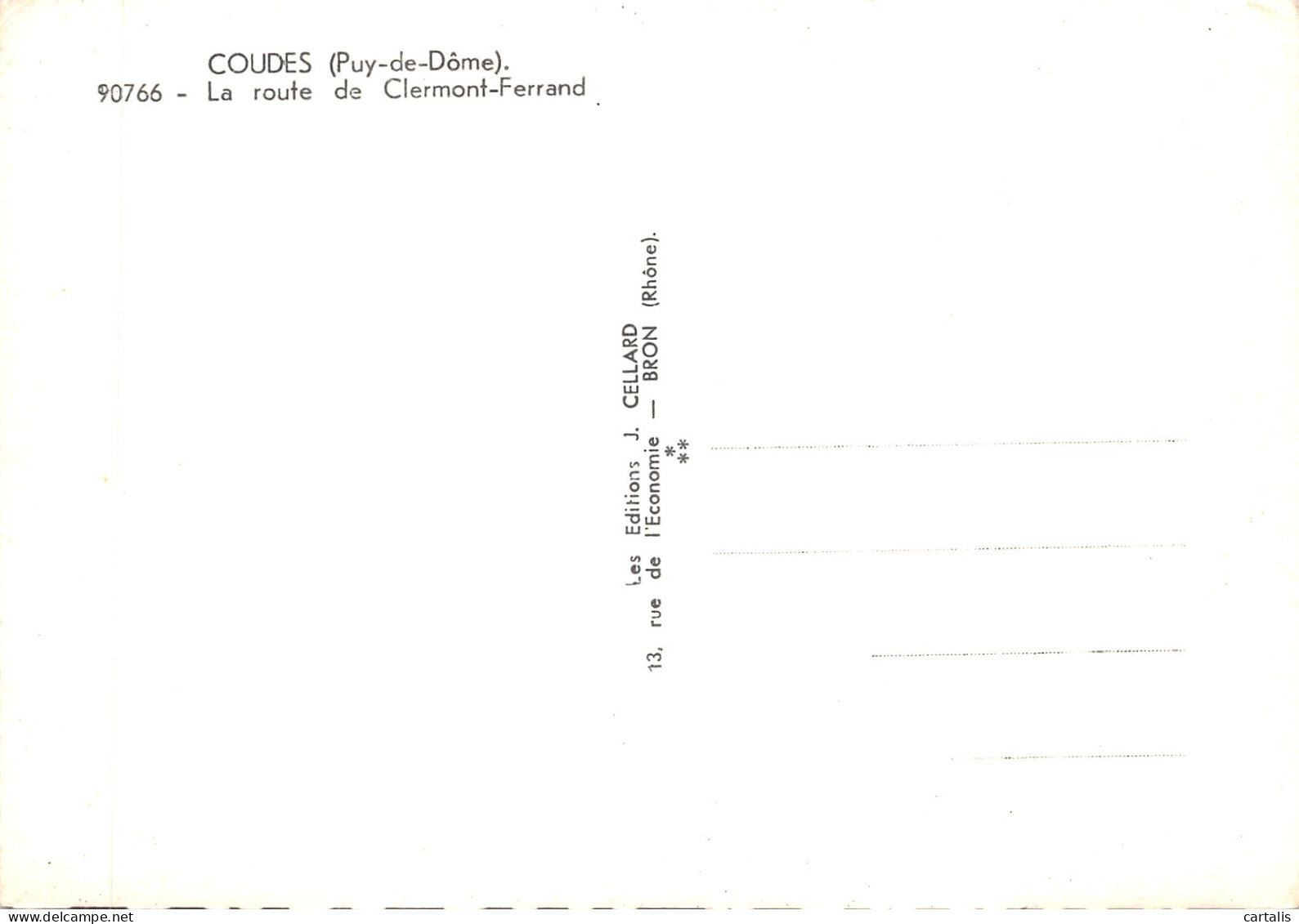 63-COUDES-N 591-D/0321 - Autres & Non Classés
