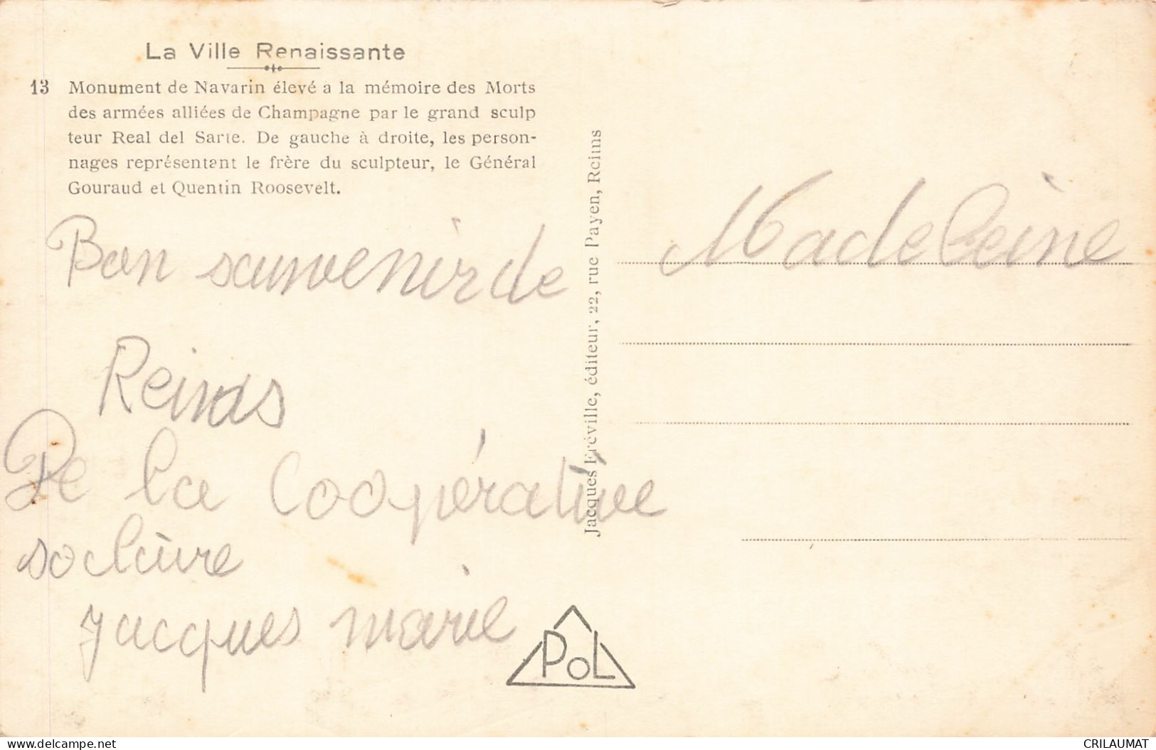 51-NAVARIN MONUMENT -N°T5312-A/0045 - Other & Unclassified