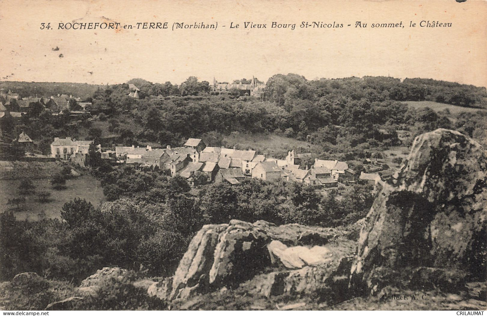 56-ROCHEFORT EN TERRE-N°T5311-H/0183 - Rochefort En Terre