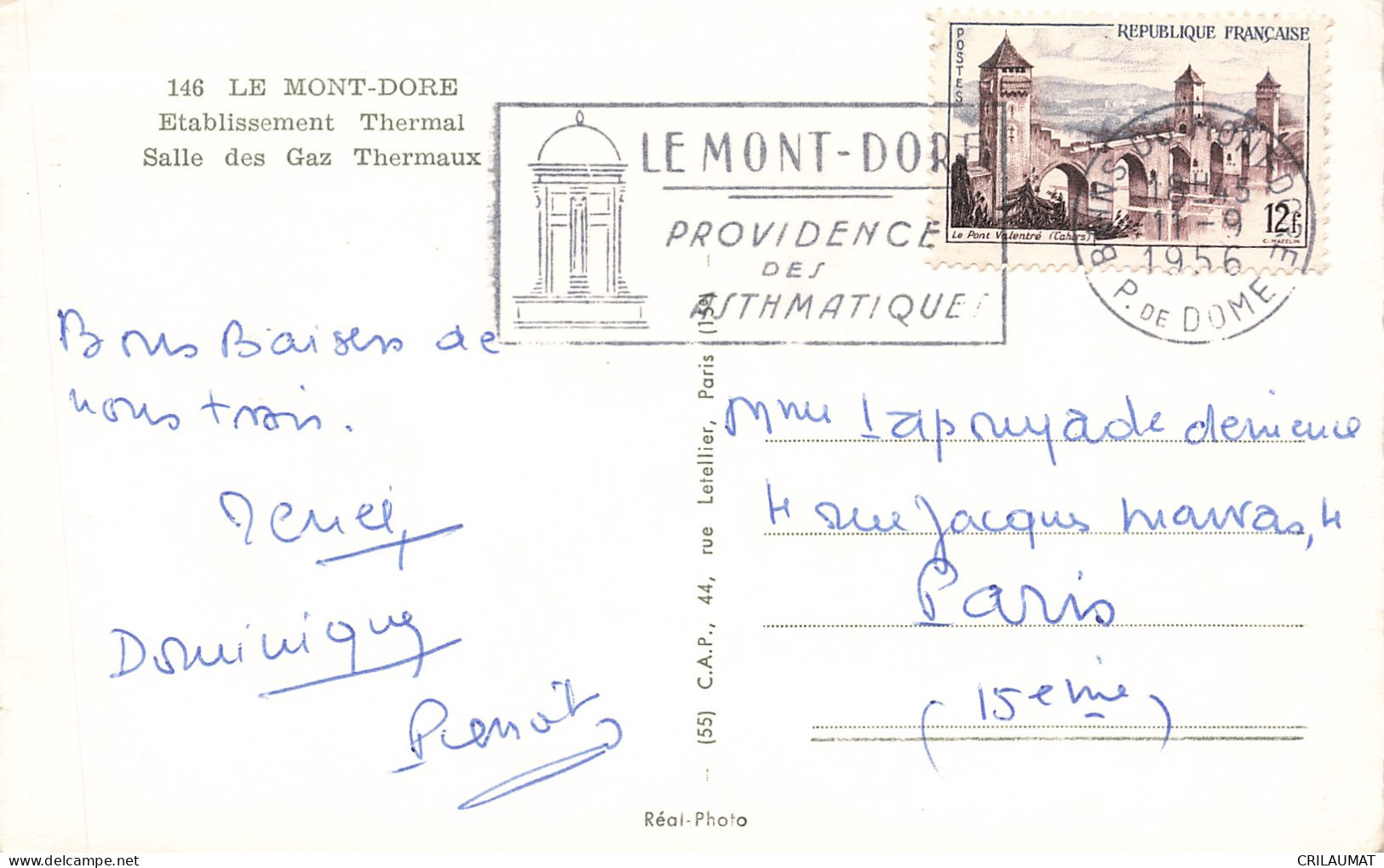 63-LE MONT DORE-N°T5311-G/0045 - Le Mont Dore