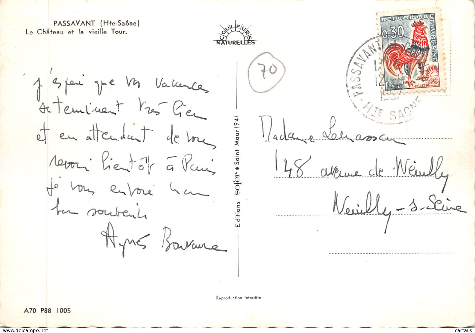 70-PASSAVANT-N 592-D/0195 - Other & Unclassified