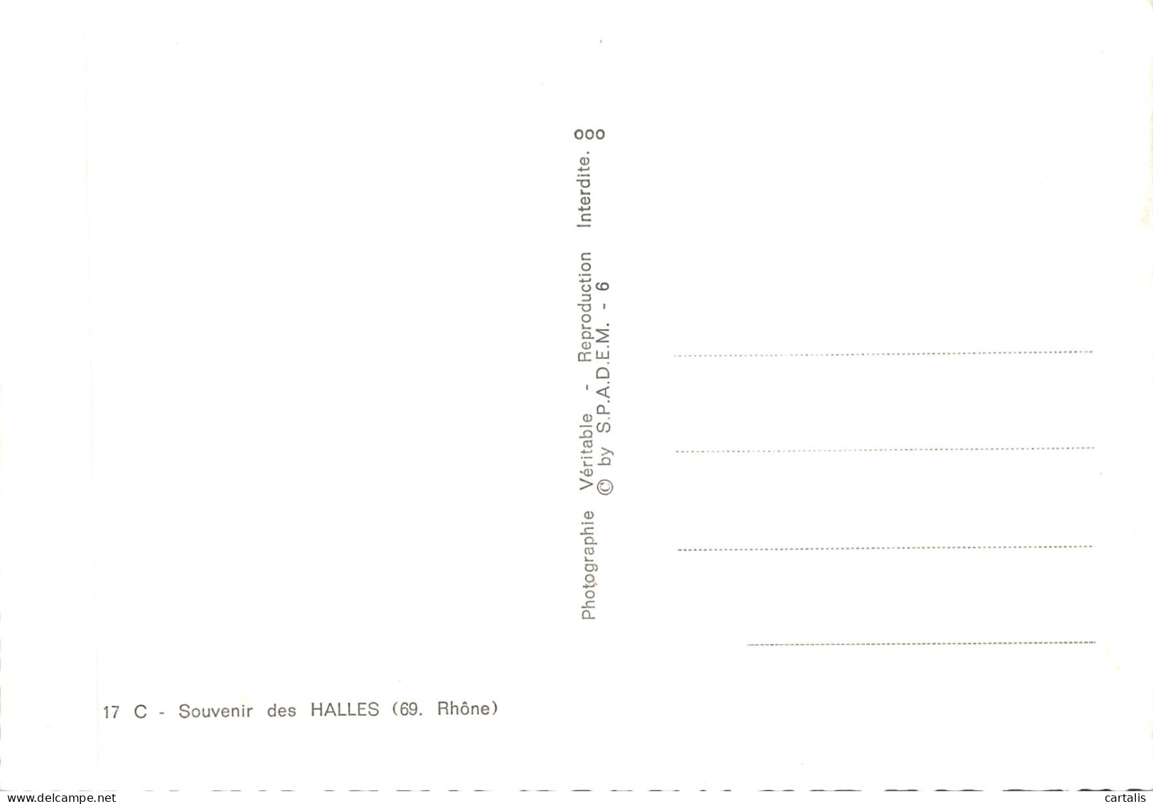 69-LES HALLES-N 592-D/0079 - Other & Unclassified