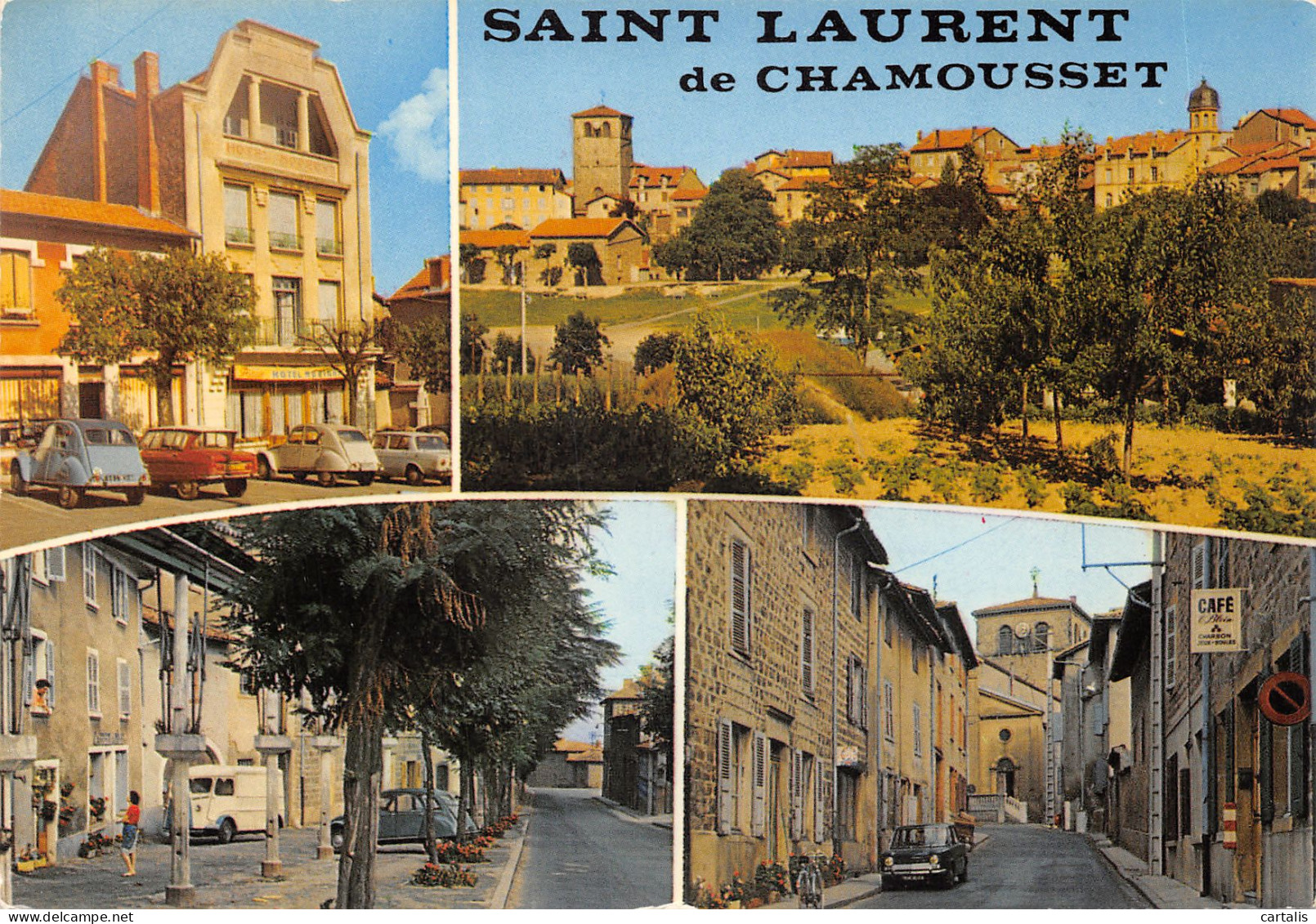 69-SAINT LAURENT DE CHAMOUSSET-N 592-C/0391 - Saint-Laurent-de-Chamousset